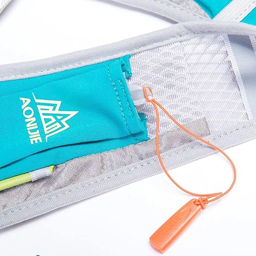 Miniatura 5 de AONIJIE Mochila de hidratación para correr, para mujeres y hombres, ligera, 5.5 L, color verde menta