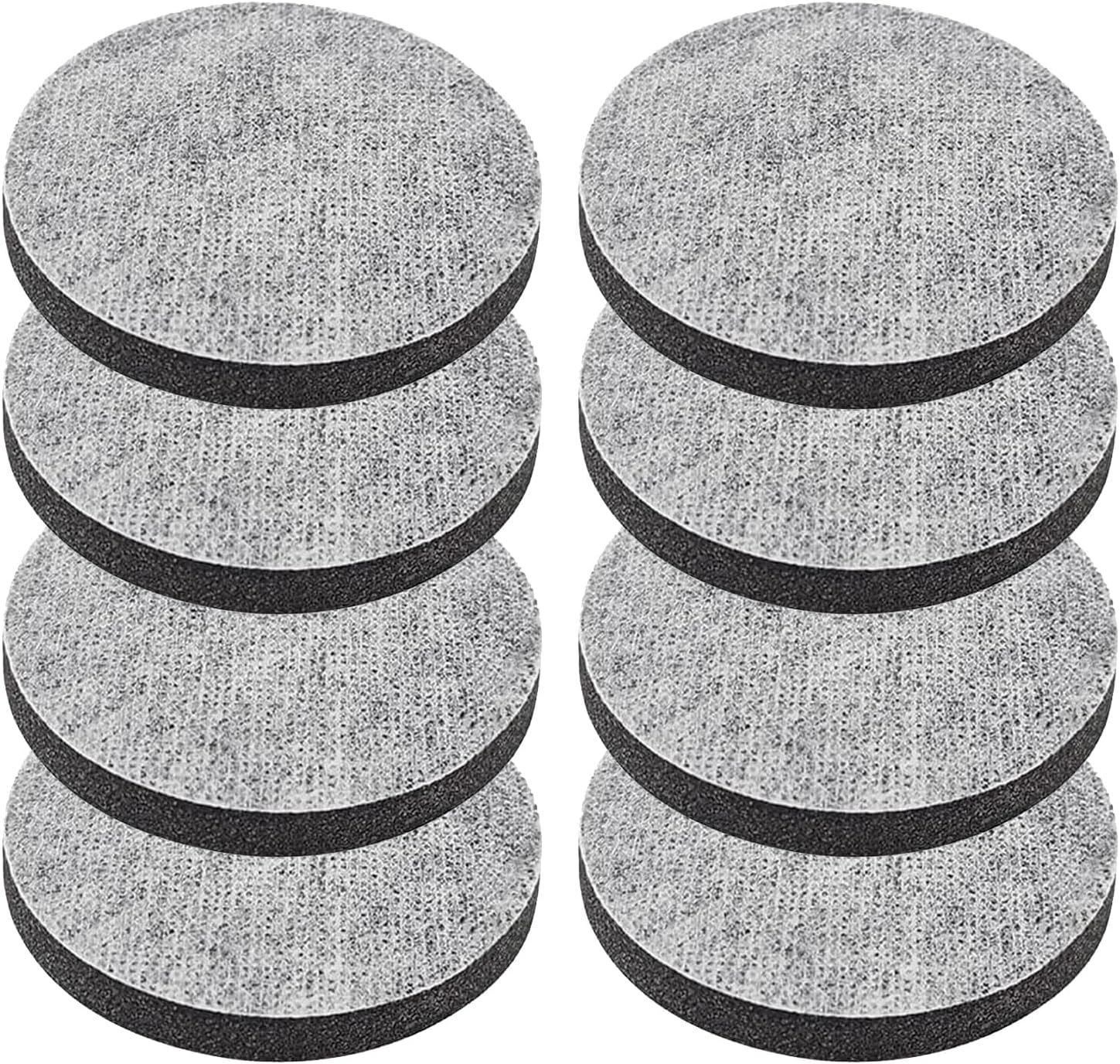 8 Pcs Water Filter Discs,Micro Round Disc Replacement,Long-Lasting Water Filter Bottles & Carafes,Effective Filtration to Reduce Chlorine,Particles and Other Contaminants for Bottles Carafes