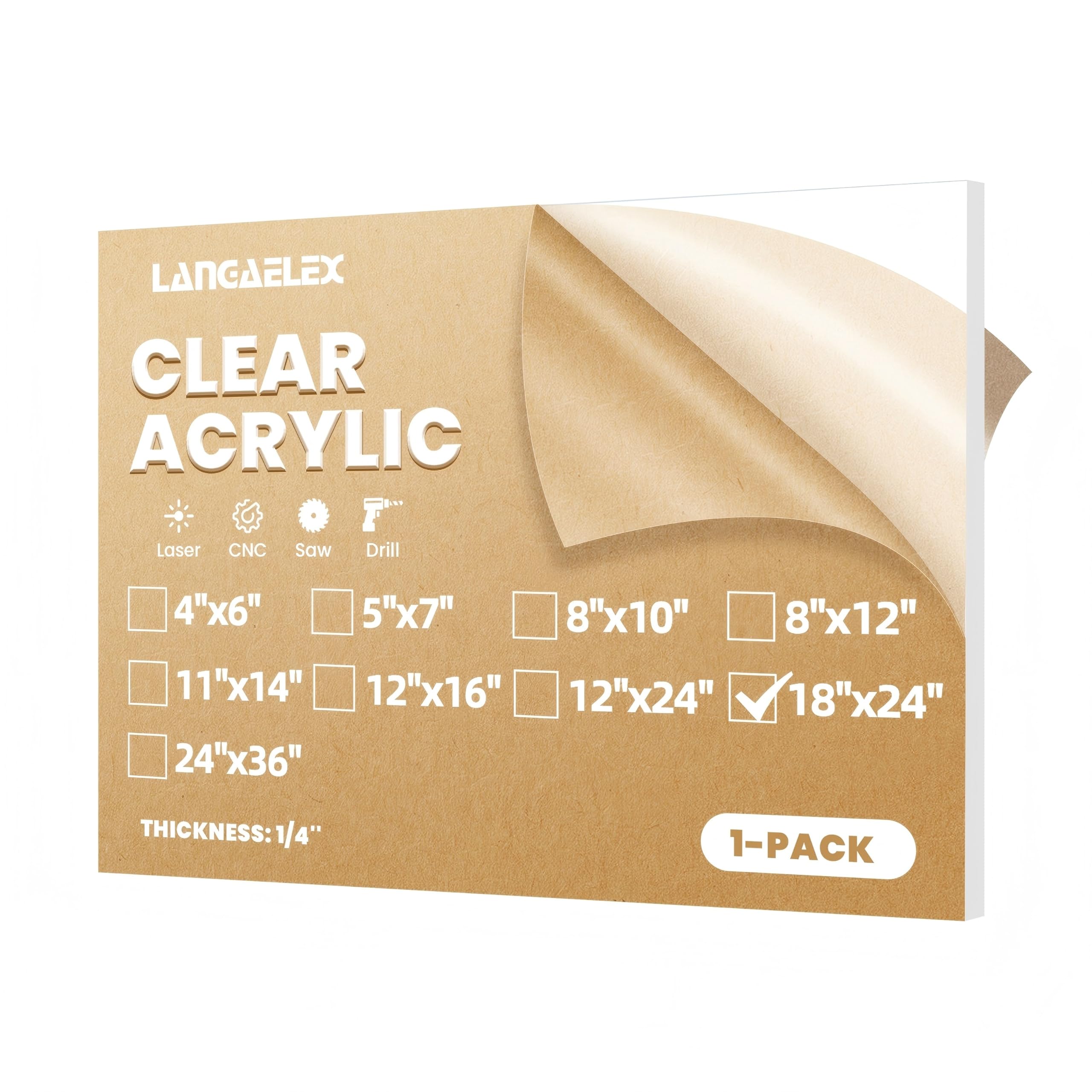 Clear Plexiglass Sheets - Glass Replacement -12 Clear Plexiglass Sheets - Glass Replacement -12