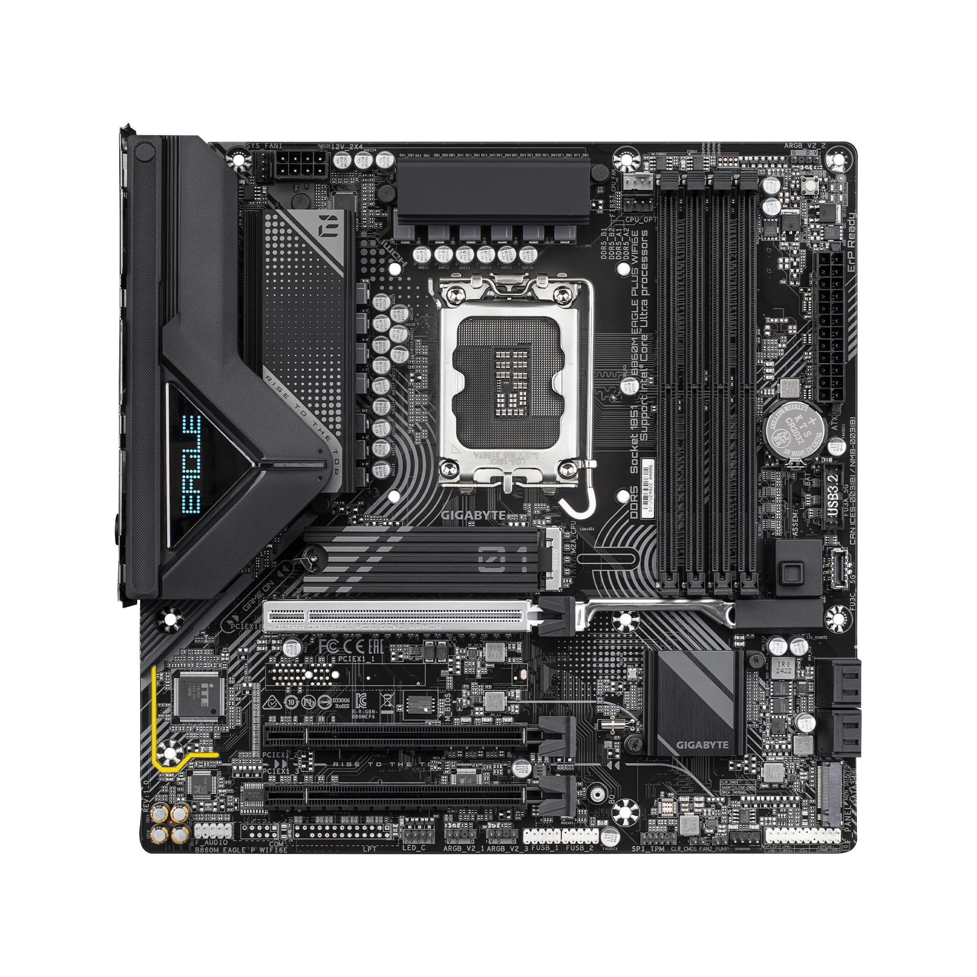 Amazon.com: GIGABYTE B860M Eagle Plus WIFI6E Intel Core Ultra