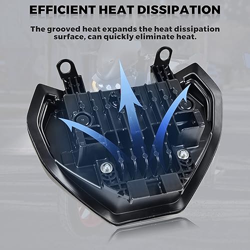 Miniatura 3 de Faro delantero LED para Yamaha MT07 MT09 FZ09, faro delantero LED con luz de señal de giro de haz alto y bajo, luces blancas para Yamaha MT-07 MT-09