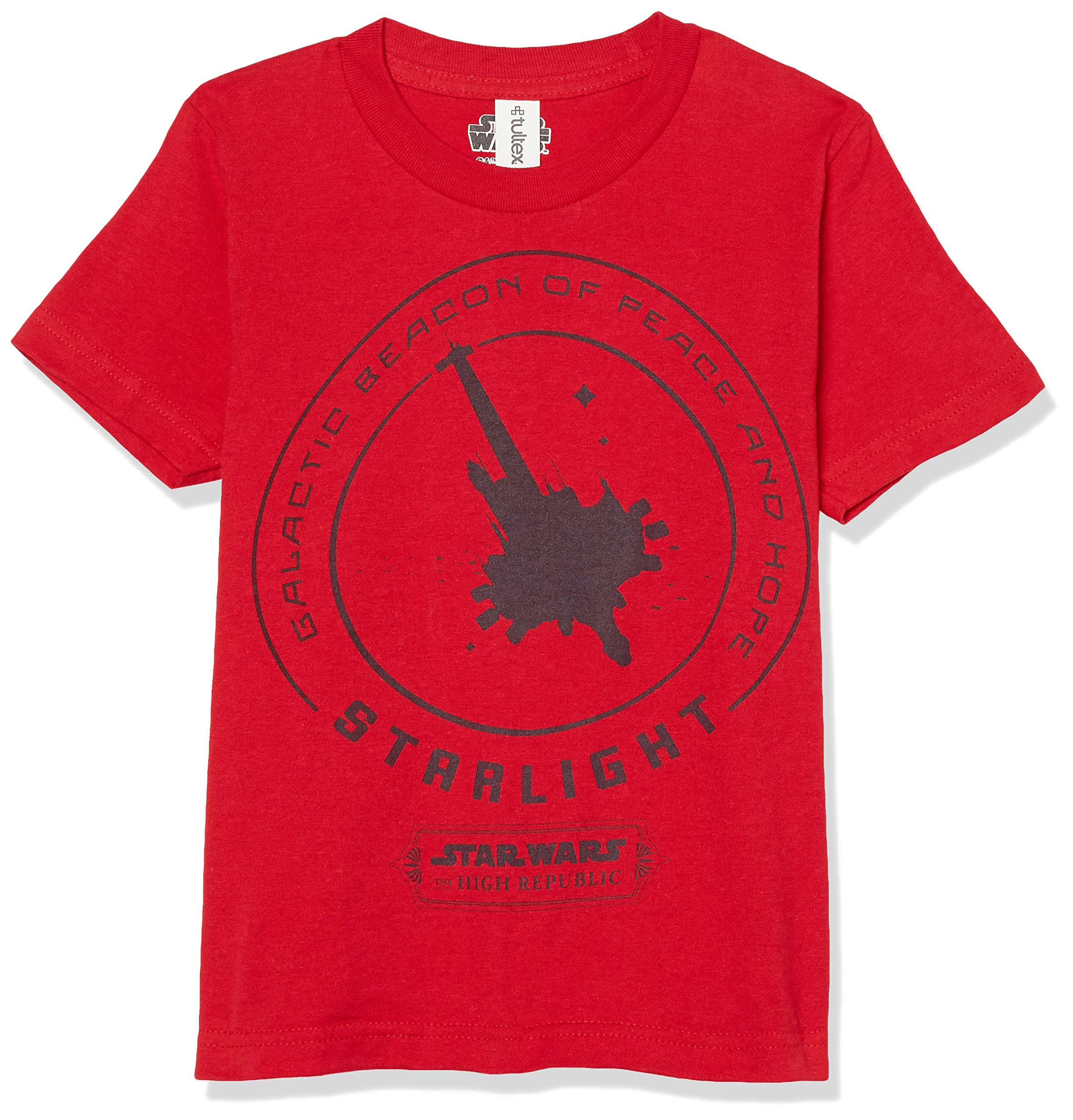 STAR WARS Camiseta de manga corta para niños de High Republic Galactic Beacon of Peace