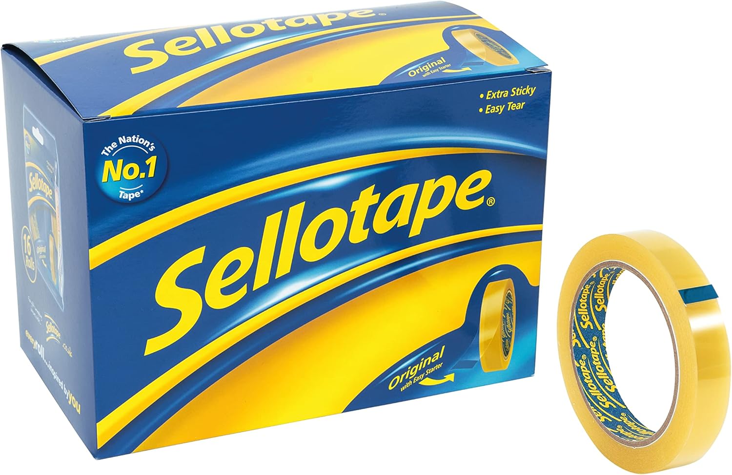 SELLOTAPE GOLDEN TAPE 19MMX66M 1443252