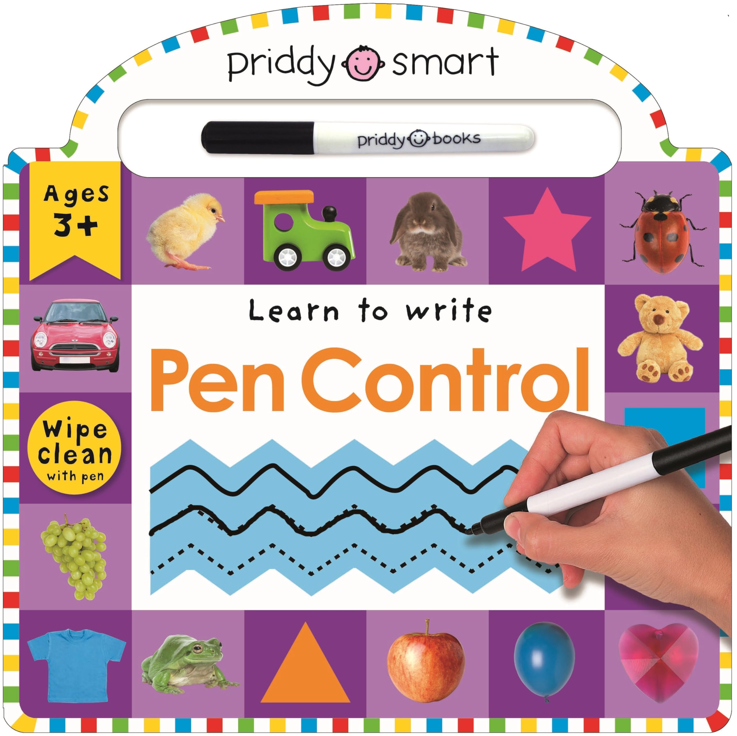 Wipe Clean: Pen Control: An introduction to pen control with activties to do again and again! (Wipe Clean Learning Books) Hardcover – February 28, 2012