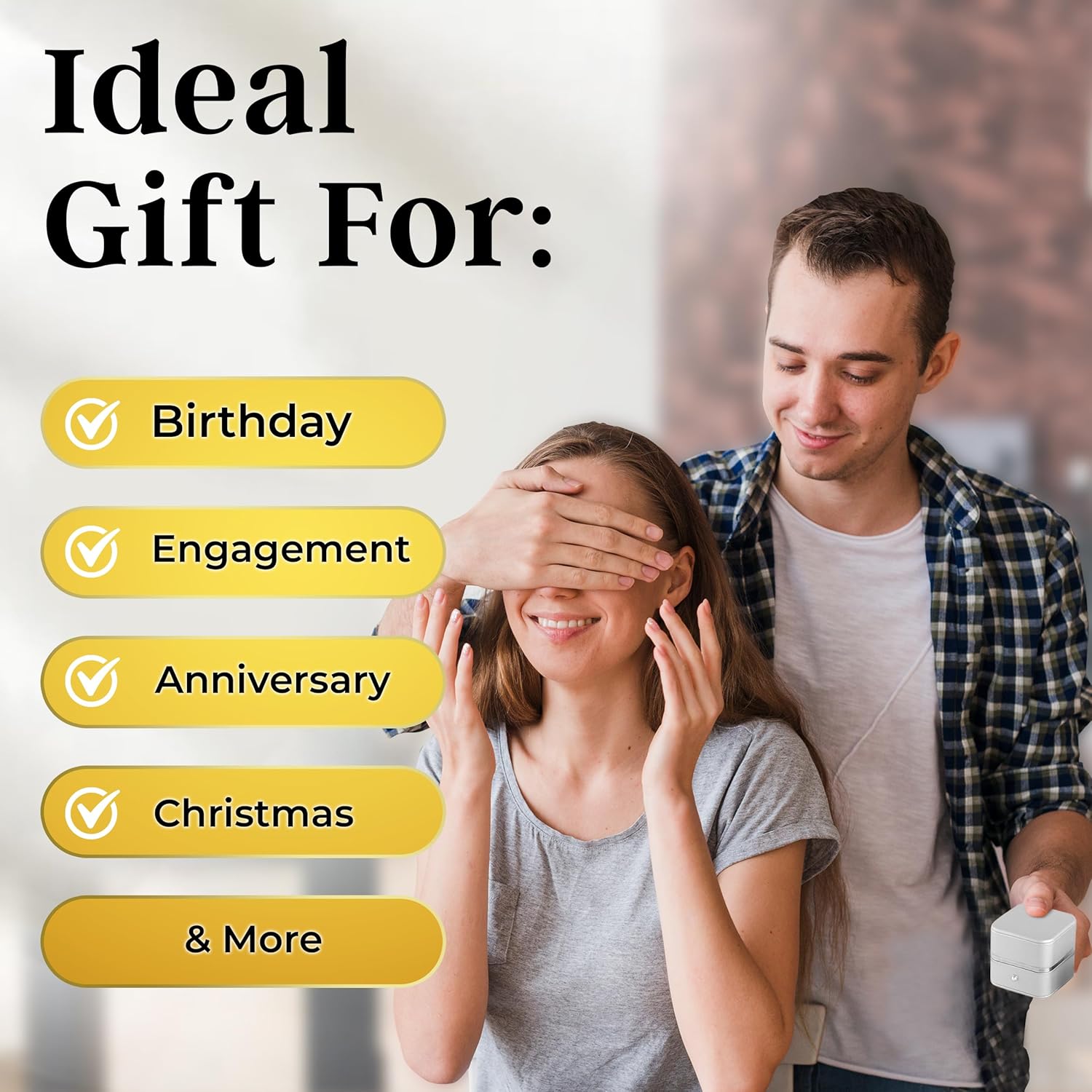 0.25 to 1 Carat Lab Grown Diamond Stud Earrings for Women and Men In 925 Sterling Silver with Platinum Or 18K Gold Plating G-H Color SI Clarity Anniversary Engagement Jewelry Gifts