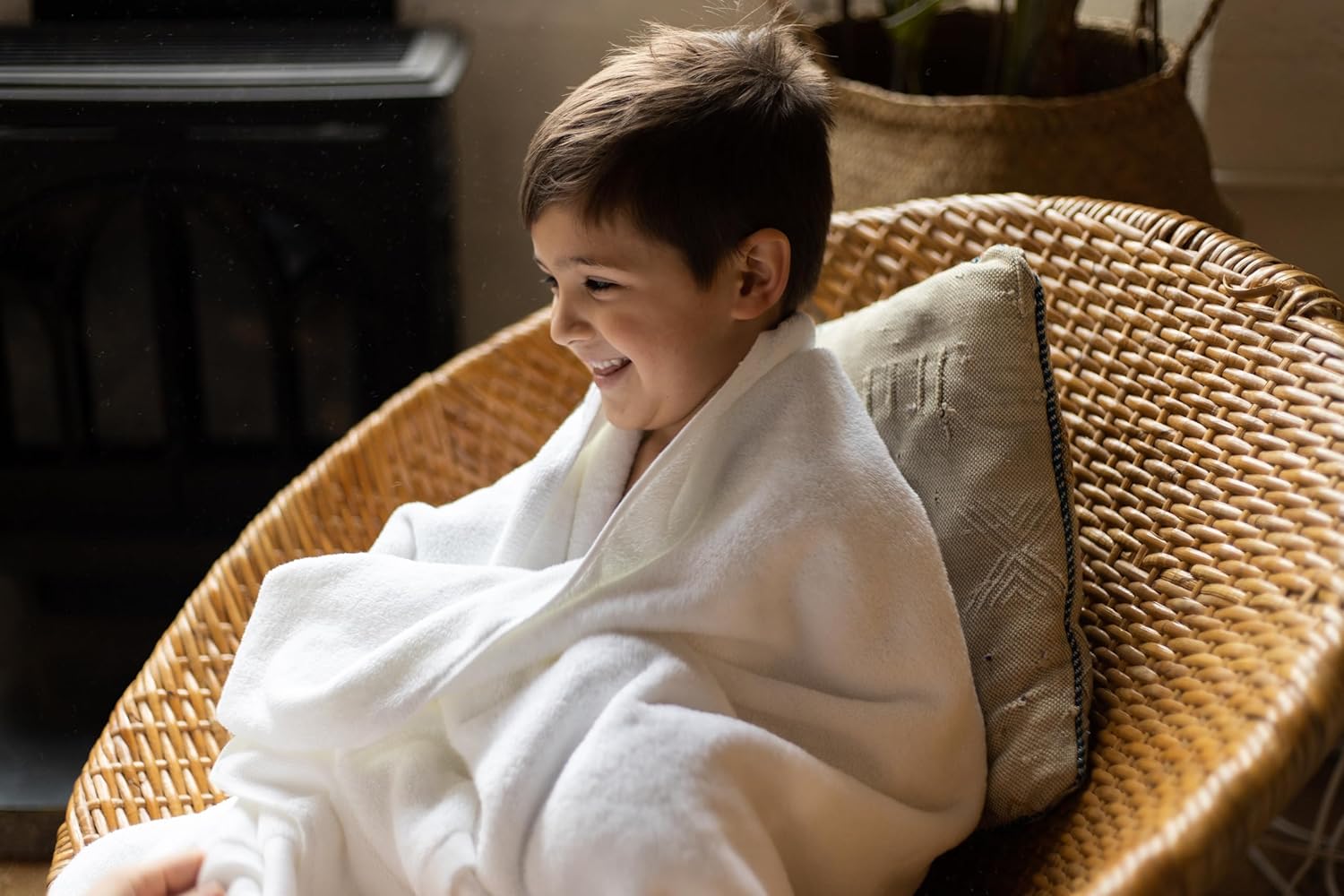 Hokime Ribbed Towels, Bath Towel Set - 10 Piece, White