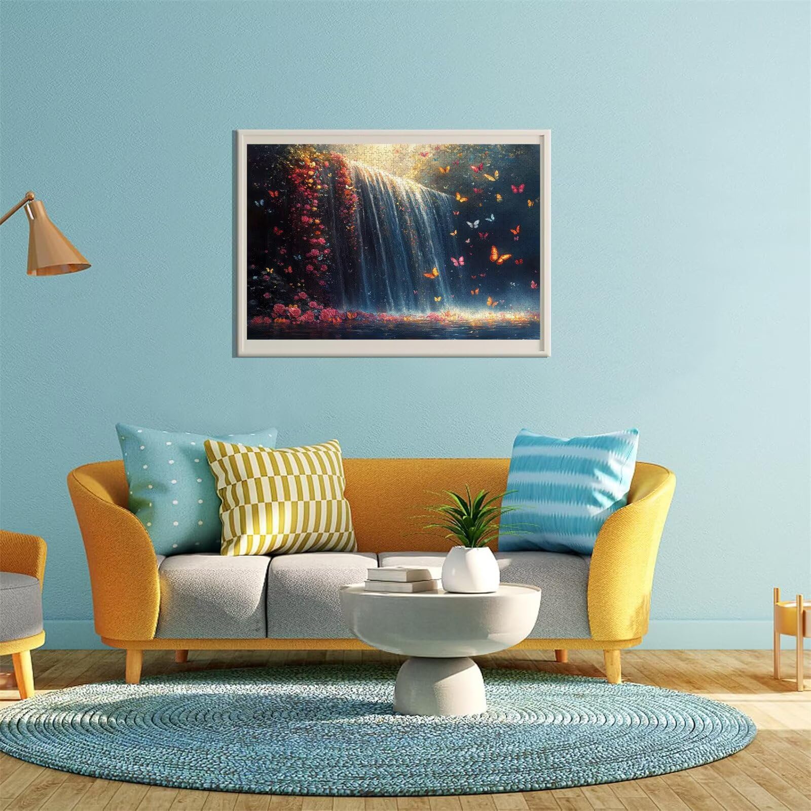 Puzzle Erwachsene 2000 Teile Fallen Schmetterling Educa Jigsaw für Kinder ab 8 Jahren Mädchen Jungen, Erwachsene Impossible Klassische Puzzles, Anspruchsvoll Spielspaß, Als Geschenke 70x99cm t-850