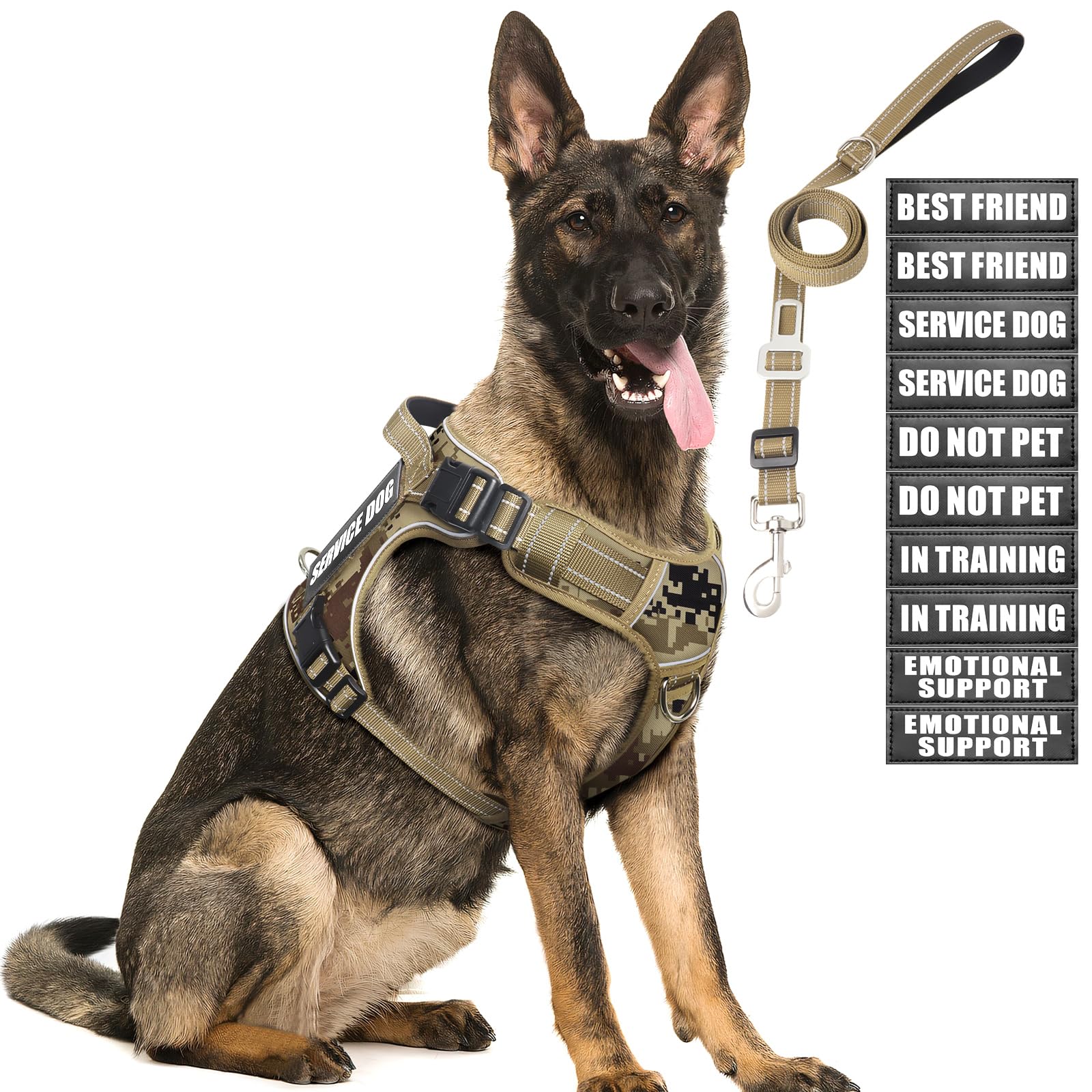 MOOGROU Tactical Dog Harness