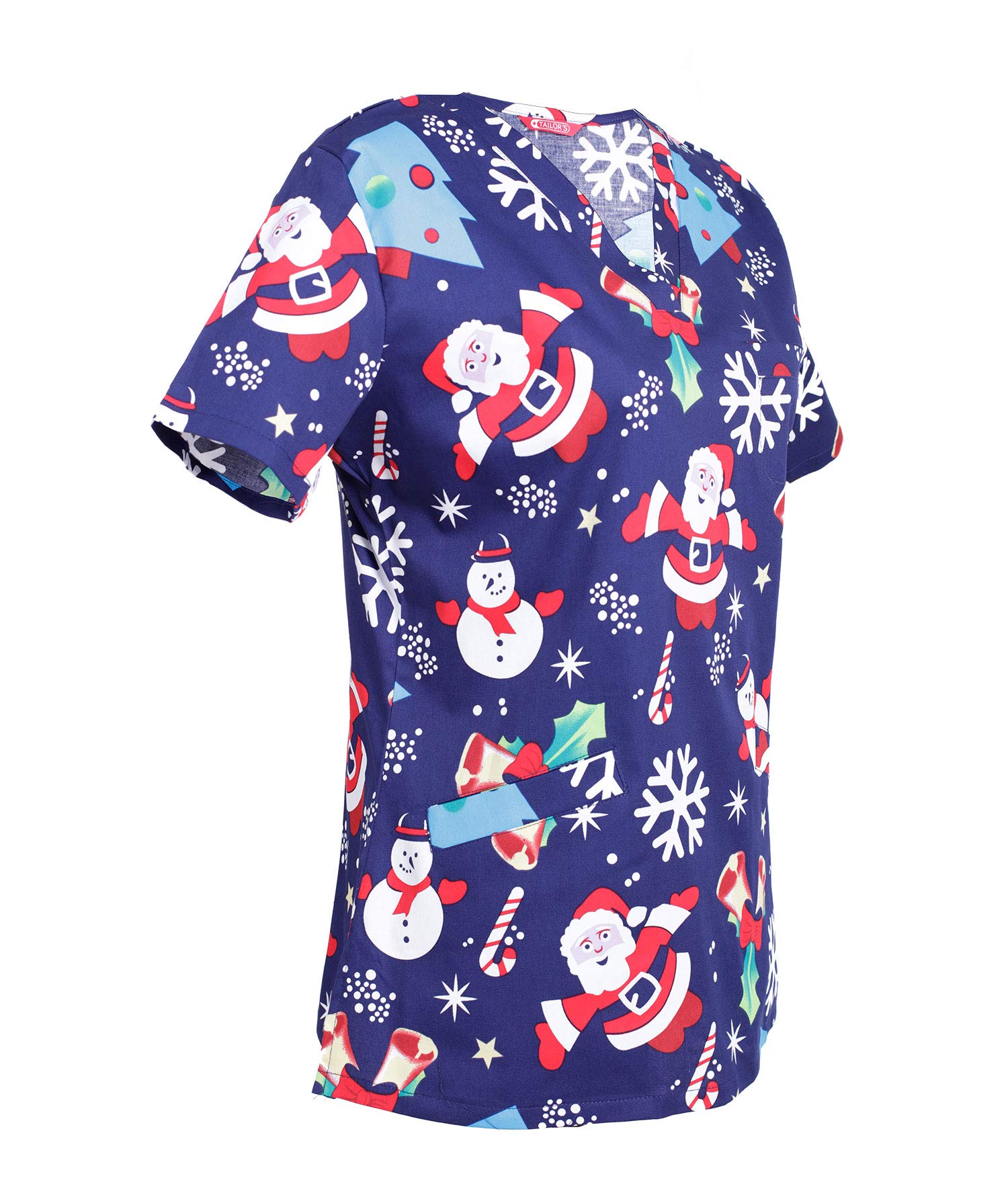 Women's Print Scrub Top