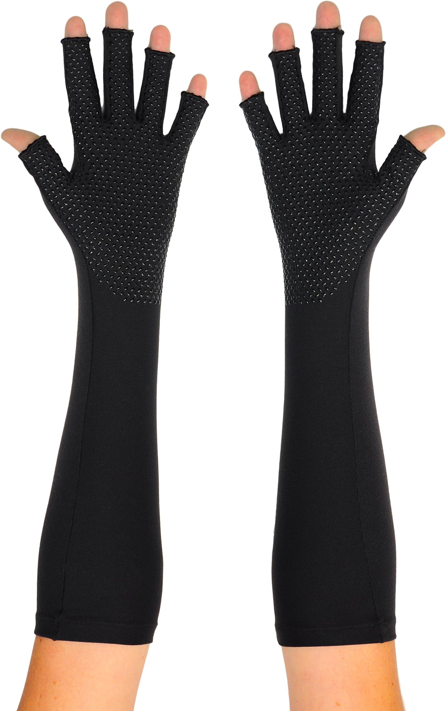 3/4 Finger Elle (Black, Large)