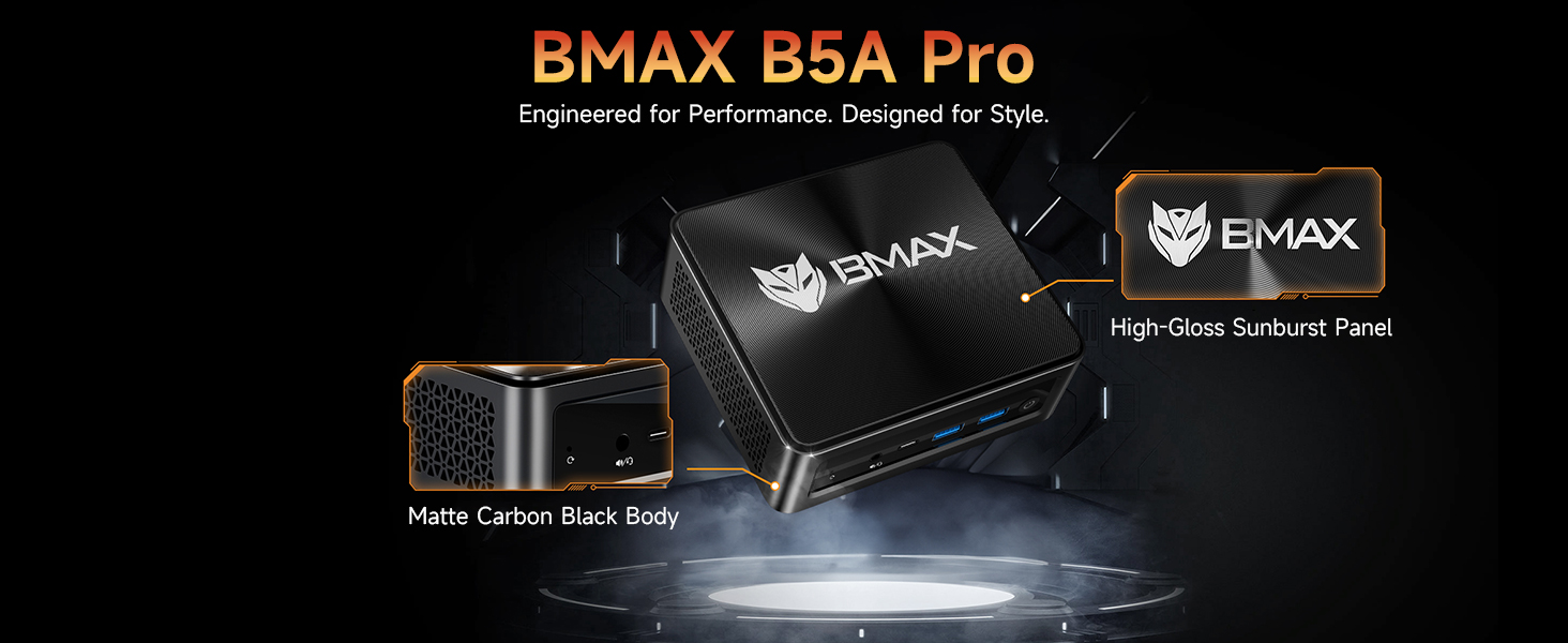 Amazon.com: Bmax B5A Pro Mini PC with AMD Ryzen 7 5825U | 16GB