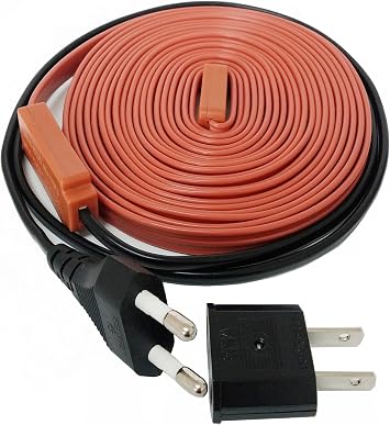 Pipe Heating Snow De-Icing Cable 3.3 ft 1m
