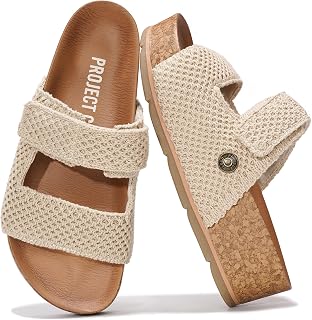 Project Cloud 100% Genuine Leather Platform Sandals Women Summer Wedges