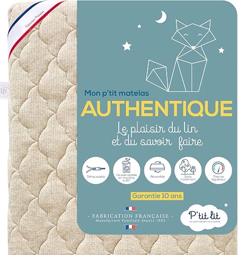 Matelas Enfant/Bébé Authentique P'TIT LIT