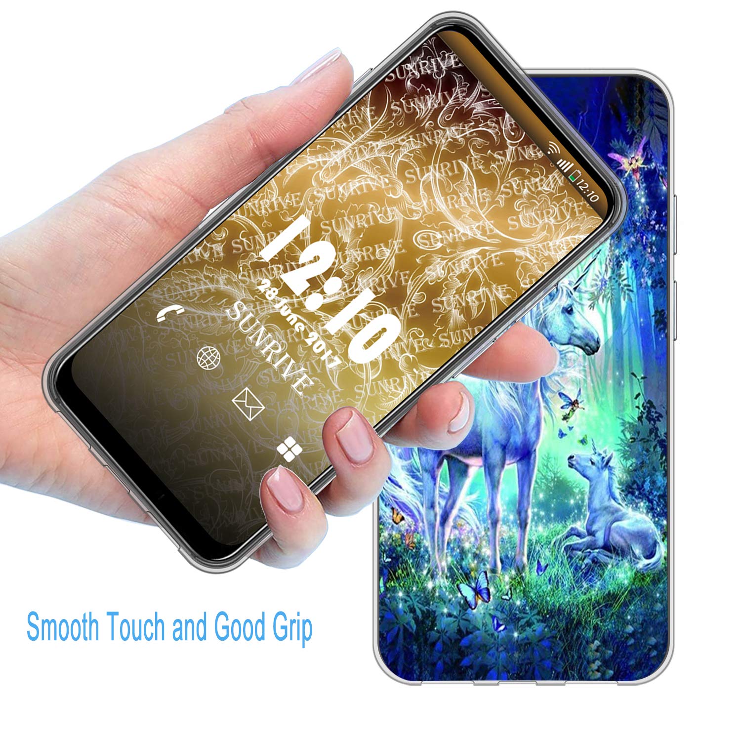 Cover Per TCL 20 SE Con Stampa Lupo – Custodia In Silicone Morbido Trasparente + Pennino Incluso - 2