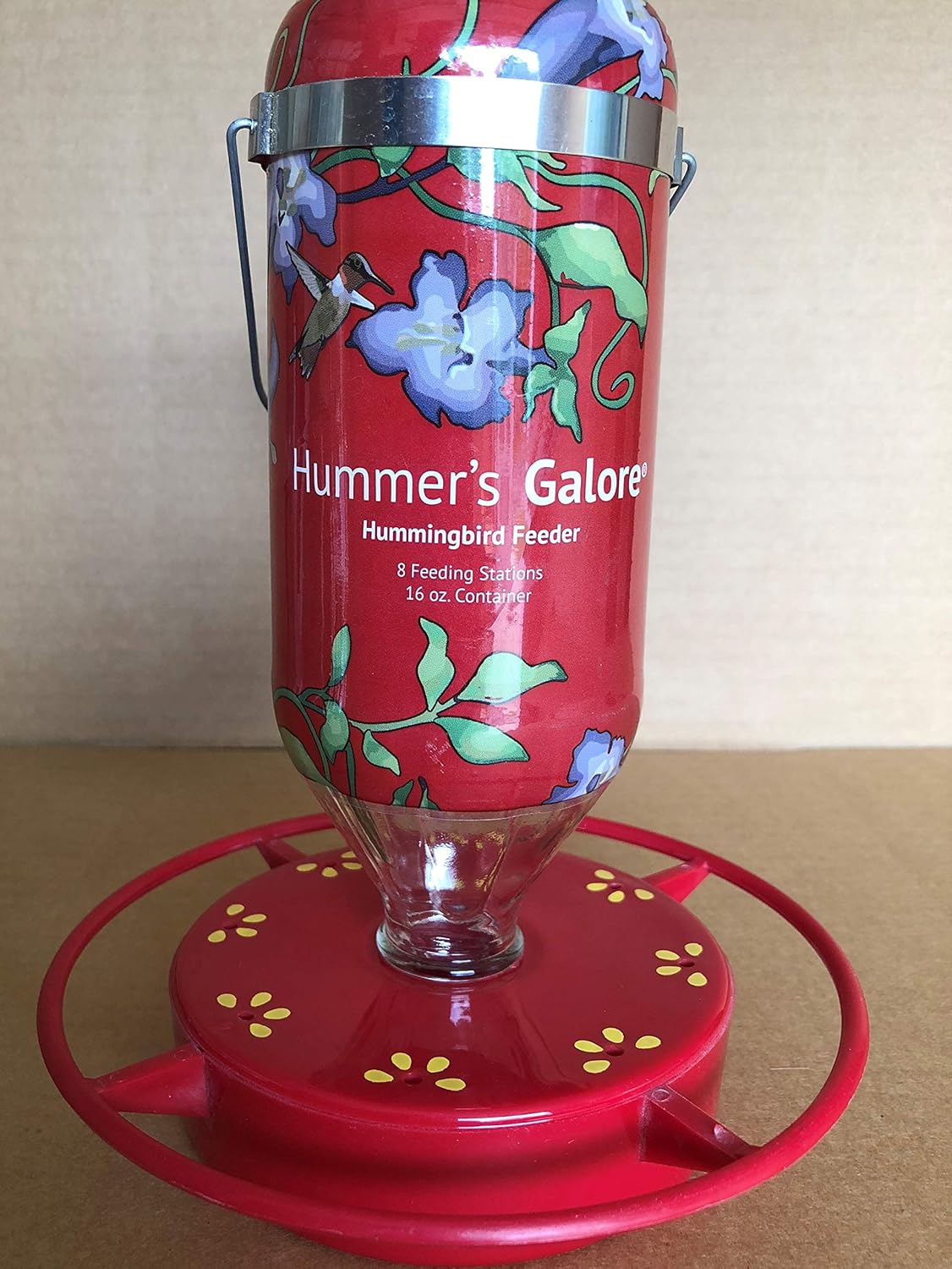 32oz Red Vine Hummingbird Feeder
