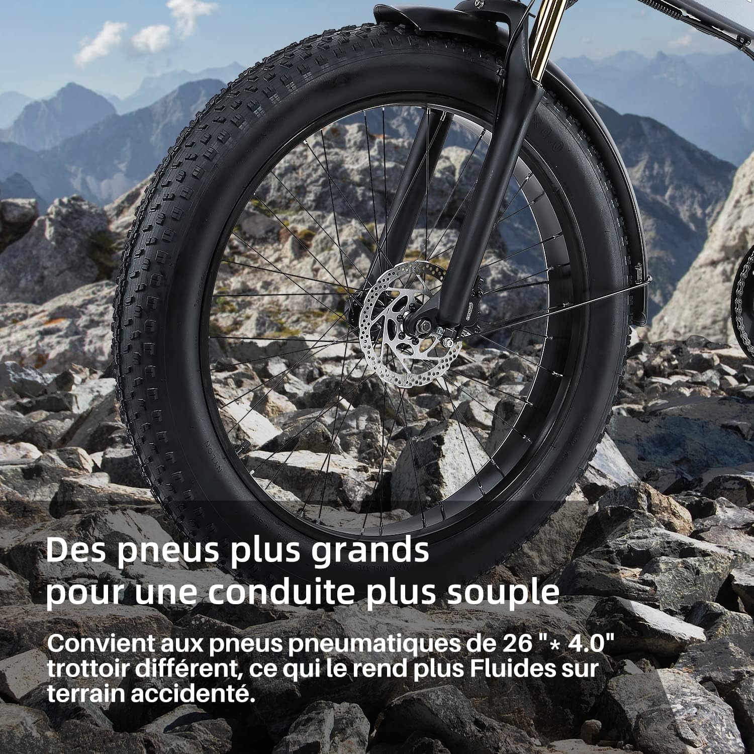 BURCHDA R5pro fat tire close-up