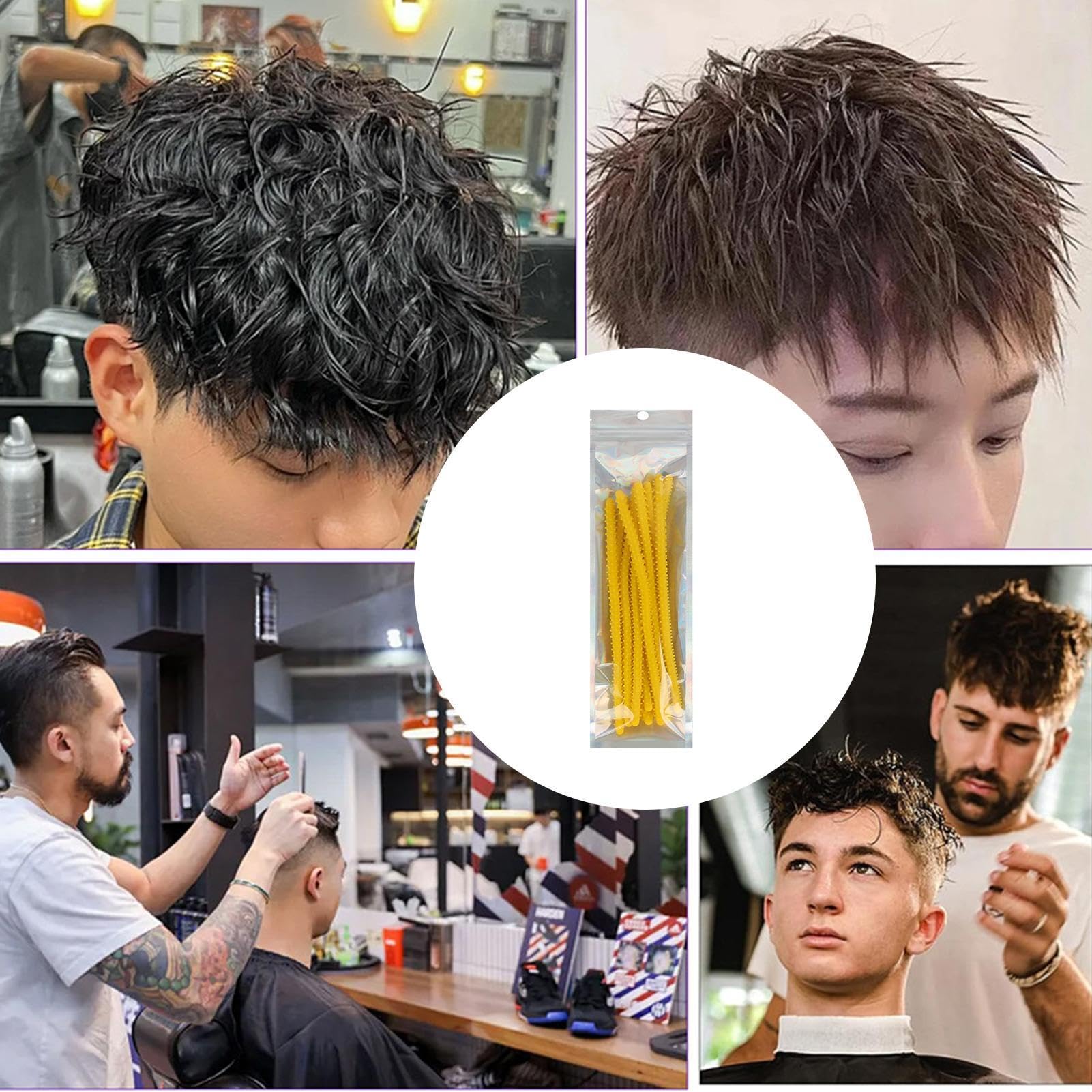 Amazon | カーリングロッド、スパイラルヘアカーラー, パーマロッド 