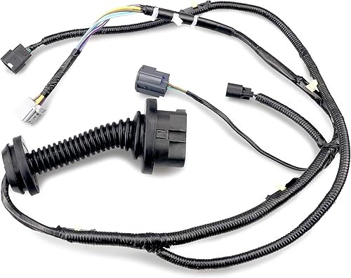 Miniatura 9 de Conjunto de arnés de cables de puente de puerta derecha del lado del pasajero trasero para Ford F150 Crew Cab 2009-2014, 9L3Z-14630-CAA,
