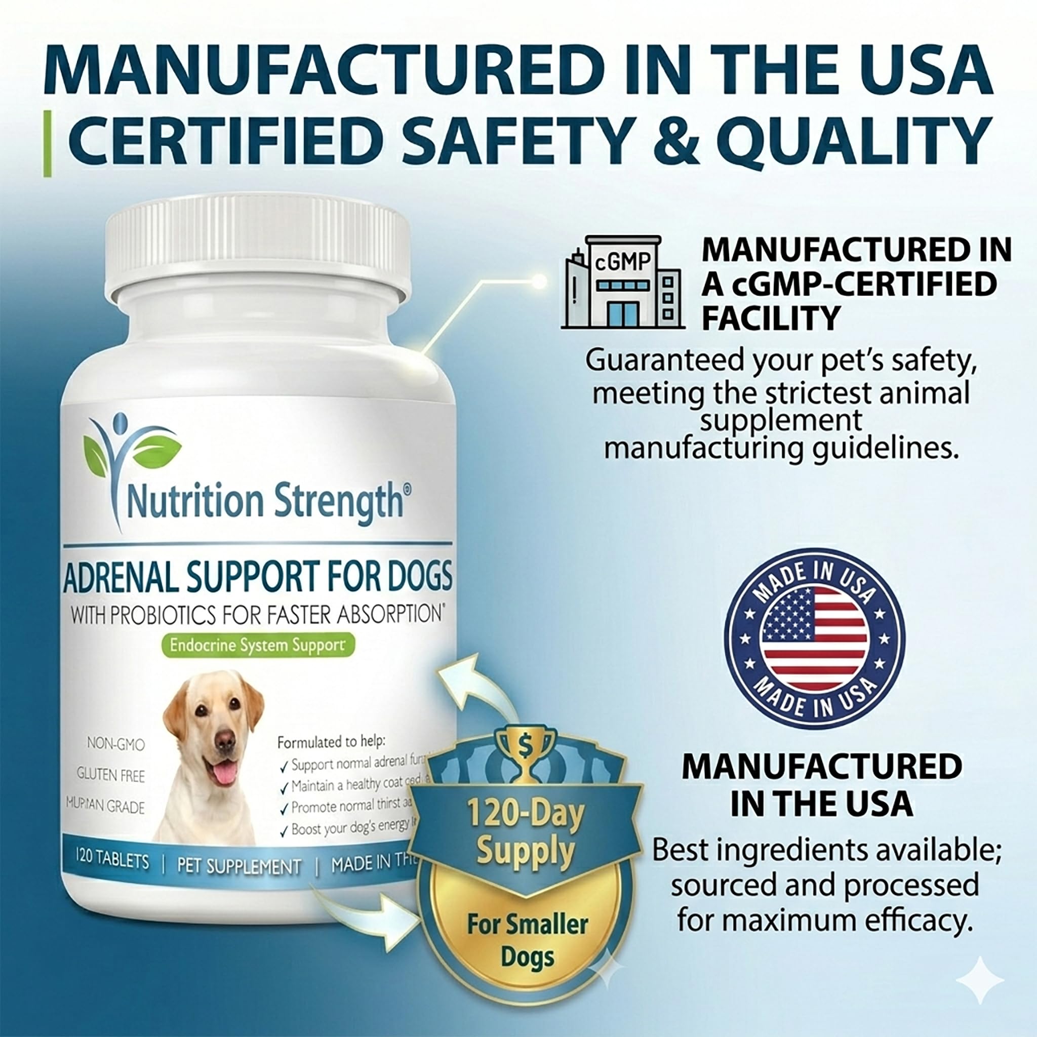 Adrenal Support for Dogs with Cushing's Disease — Amazon image 8