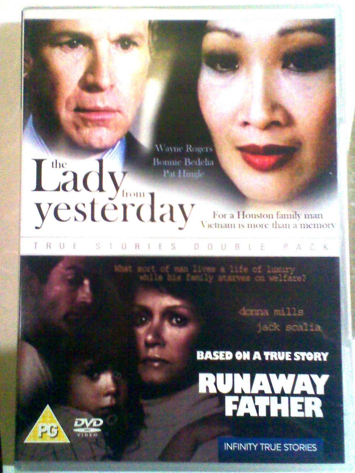 Runaway Father película drama Lady From Yesterday edición Reino Unido DVD