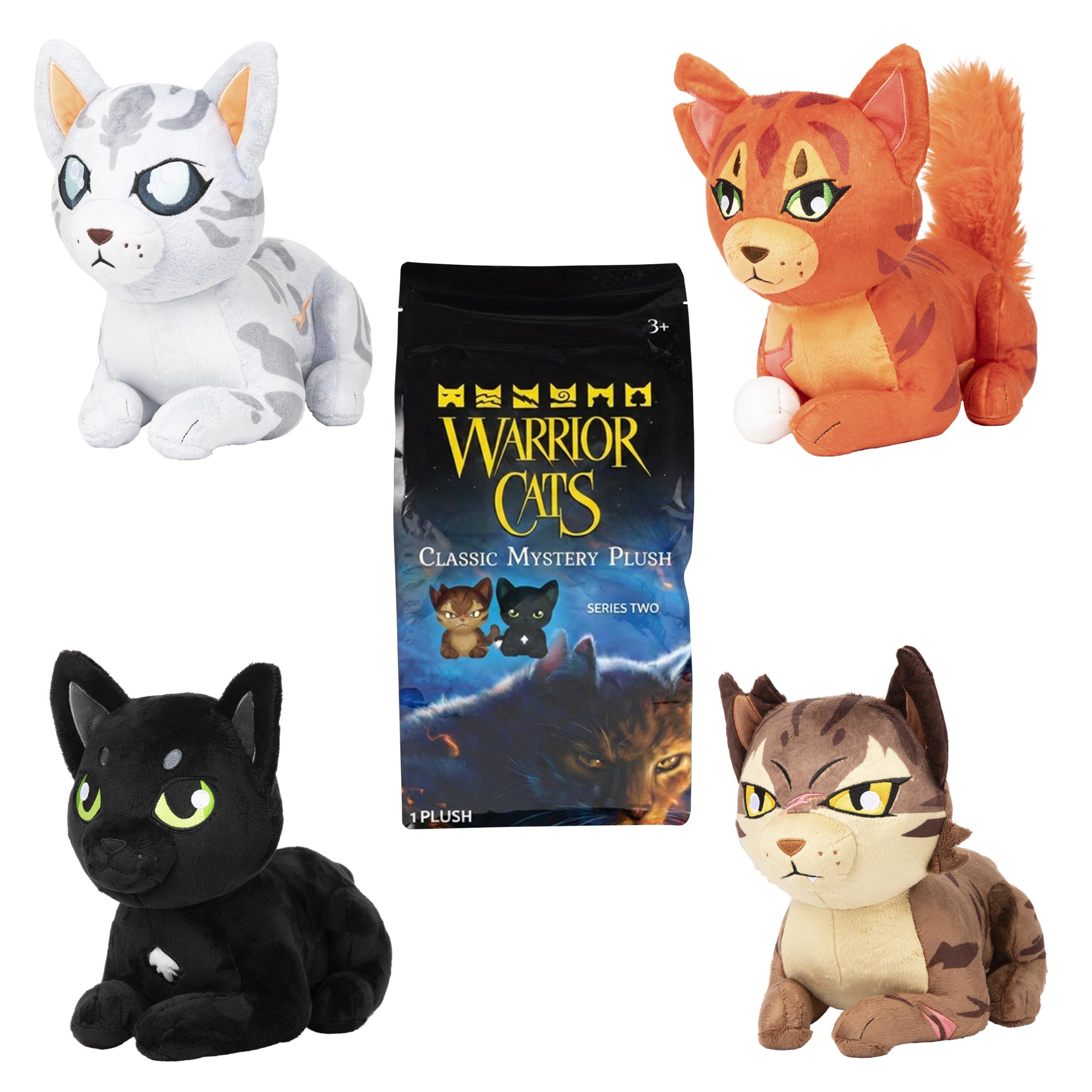 Warrior Cats Series 2 11 Inch Large Mystery Plush - Collectable Soft Toys From Book Series Official Warrior Cats Merchandise