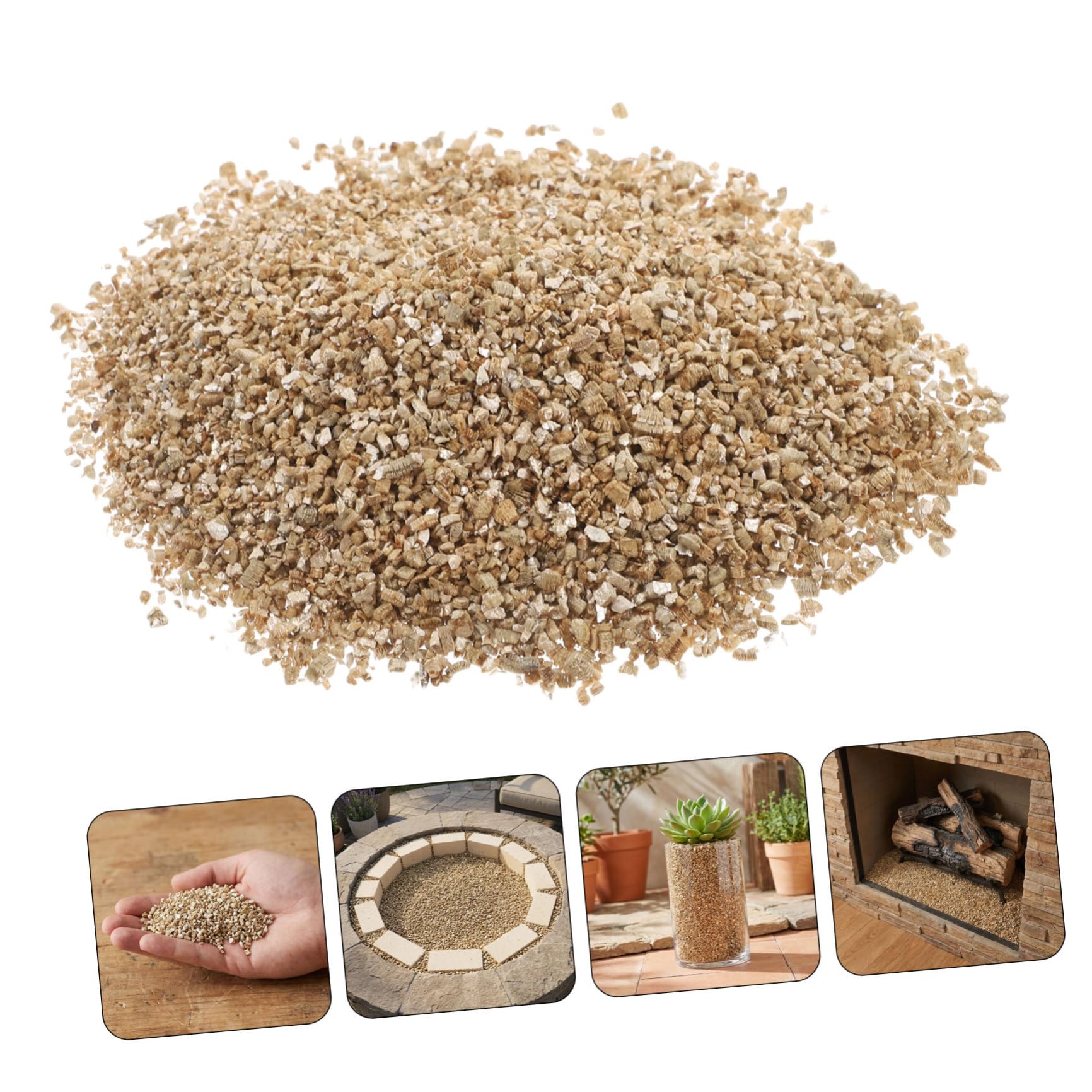 GALPADA Vermiculite Granulare 52, 8 Oz per Giardinaggio e Semina | 1 Sacchetto, Ammendante per Substrato e Aerazione del Suolo, Supporto per Germinazione e Funghi