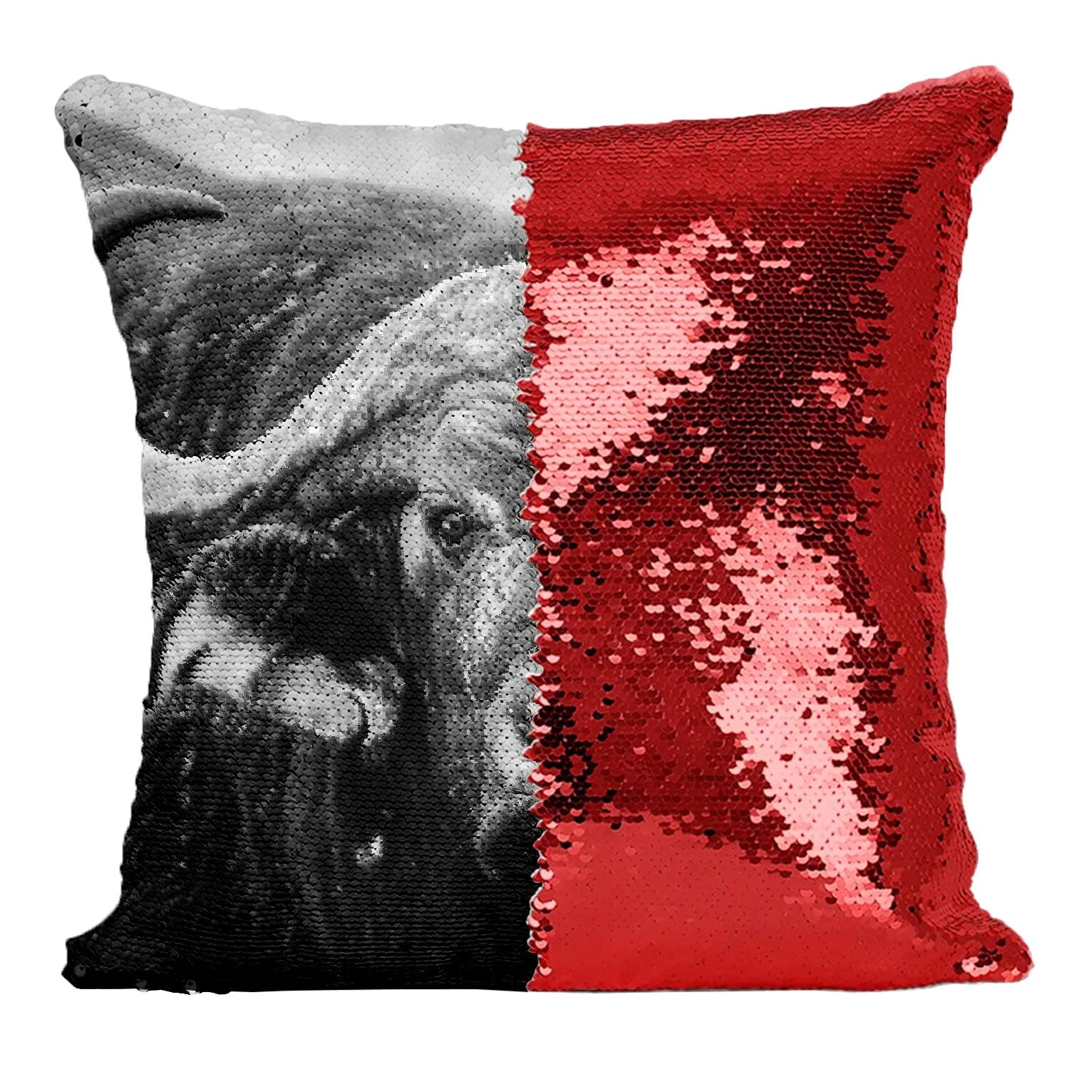 Coussin magique sequin buffle sauvage une idée cadeau originale