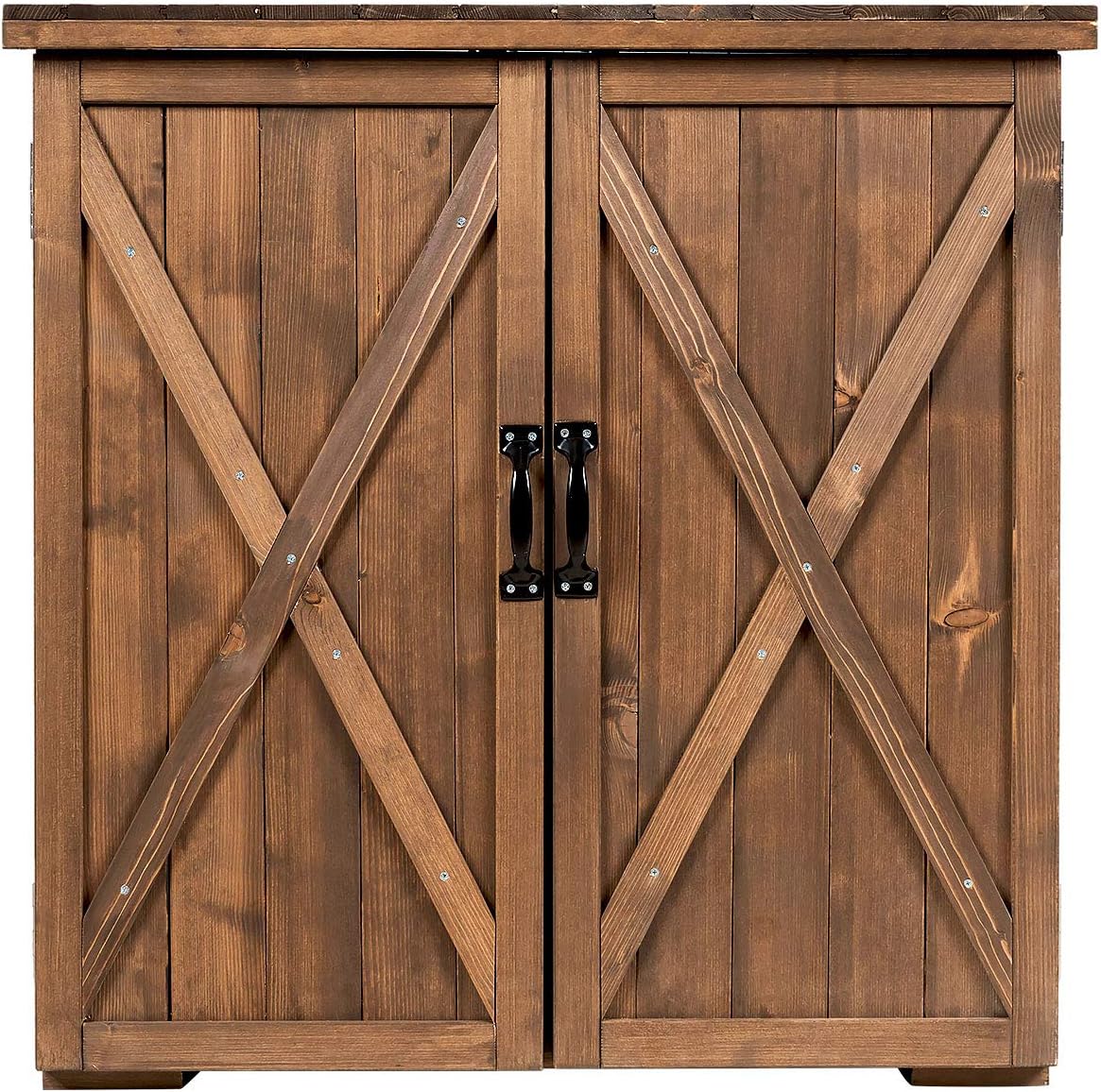 Hottest Sales Goplus Compact Wooden Storage Shed, 2.5 X 2 Ft Fir Wood Cabinet for Garden Yard Patio One-Day Sale: Up to 70% Off Goplus Compact Wooden Storage Shed, 2.5 X 2 Ft Fir Wood Cabinet for Garden Yard Patio