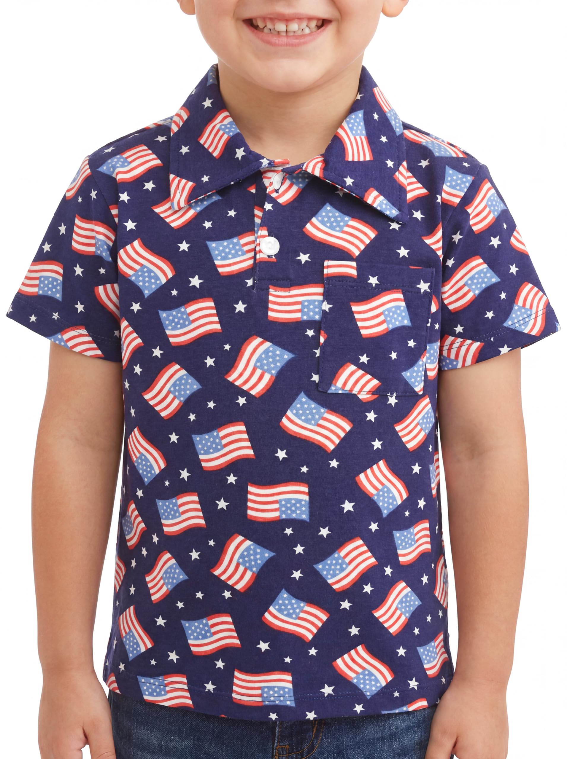Unique Baby Moisture Wicking Kids Polo Shirts for Toddler Boys Polo Shirt