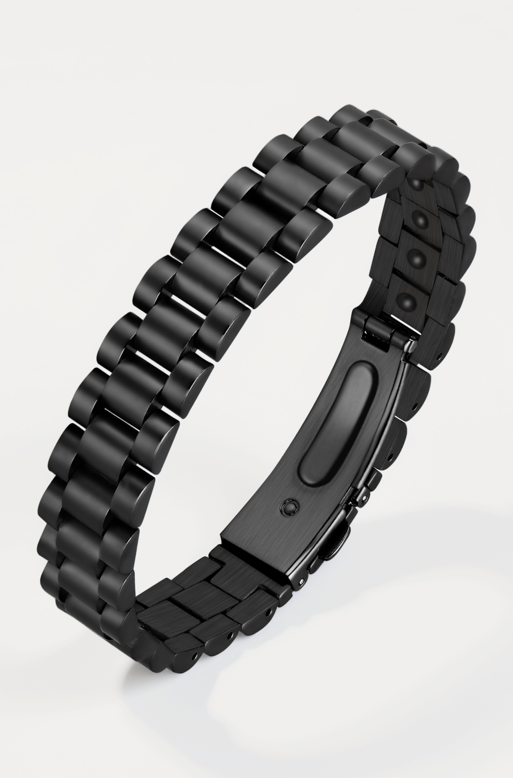 Magnetic Bracelets for Men - Hematite Bracelet for Men with Removal Tool and Jewelry Gift Box, Magnetic Field Therapy