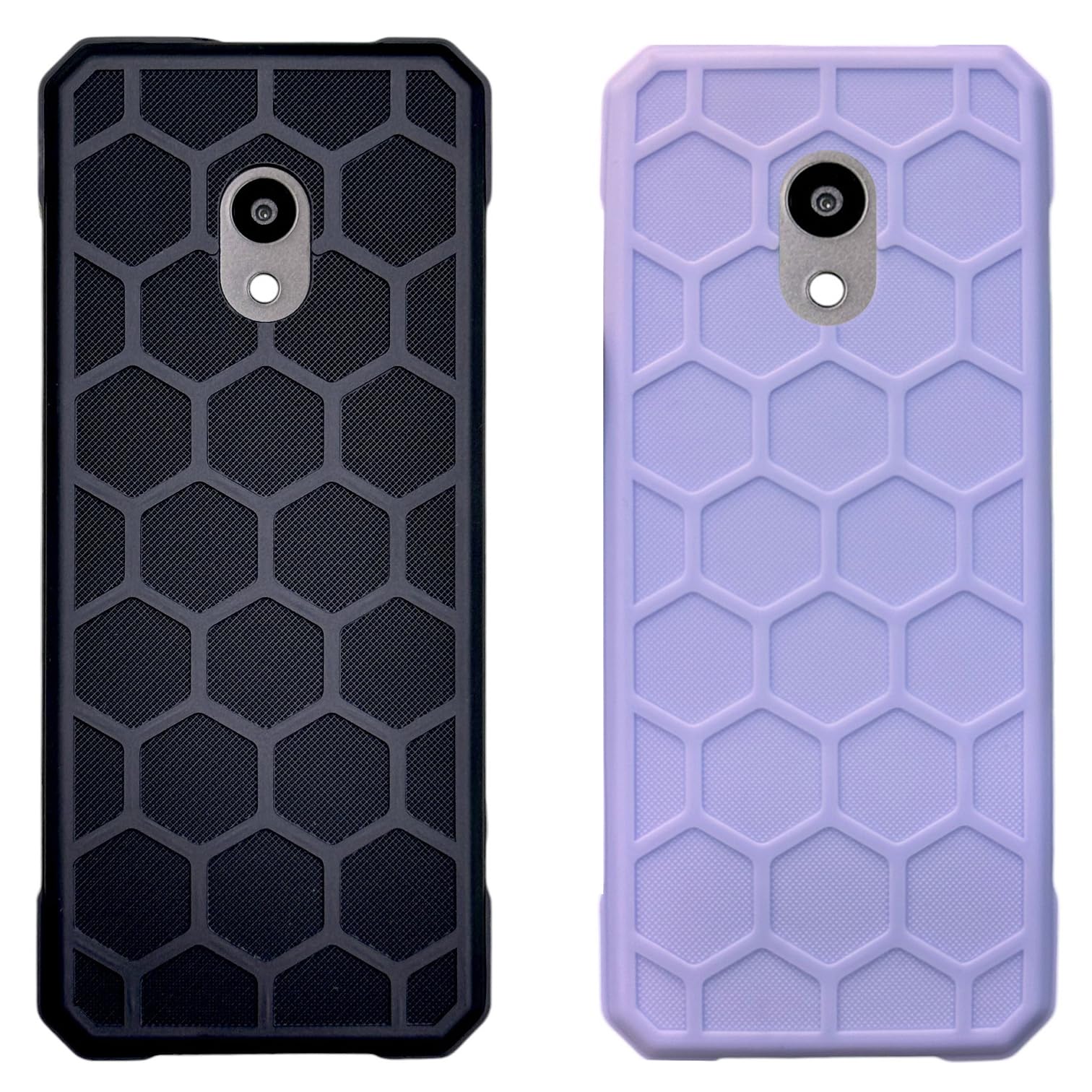 ZAOMA Back Case TPU Cover Compatible for Nokia 235 4G 2024 DS-Model NO. : TA-1616 Rugged Case (Pack of 2) (NK2354G_RUGBLK), Black — Amazon image 9