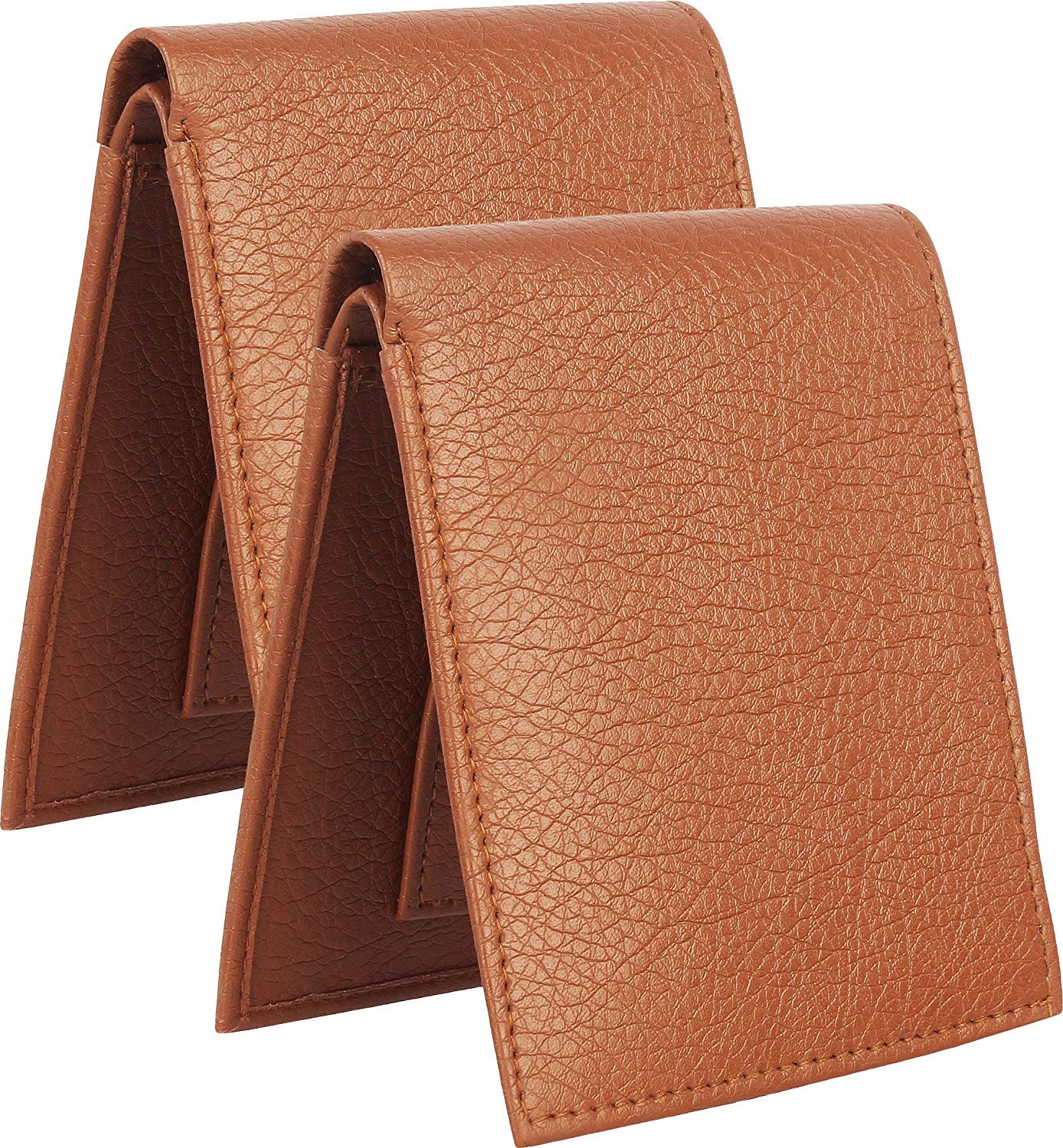 Genuine Leather Combo Pack of 2 Men's & Boy's Wallet (Colour- Tan)-image-20