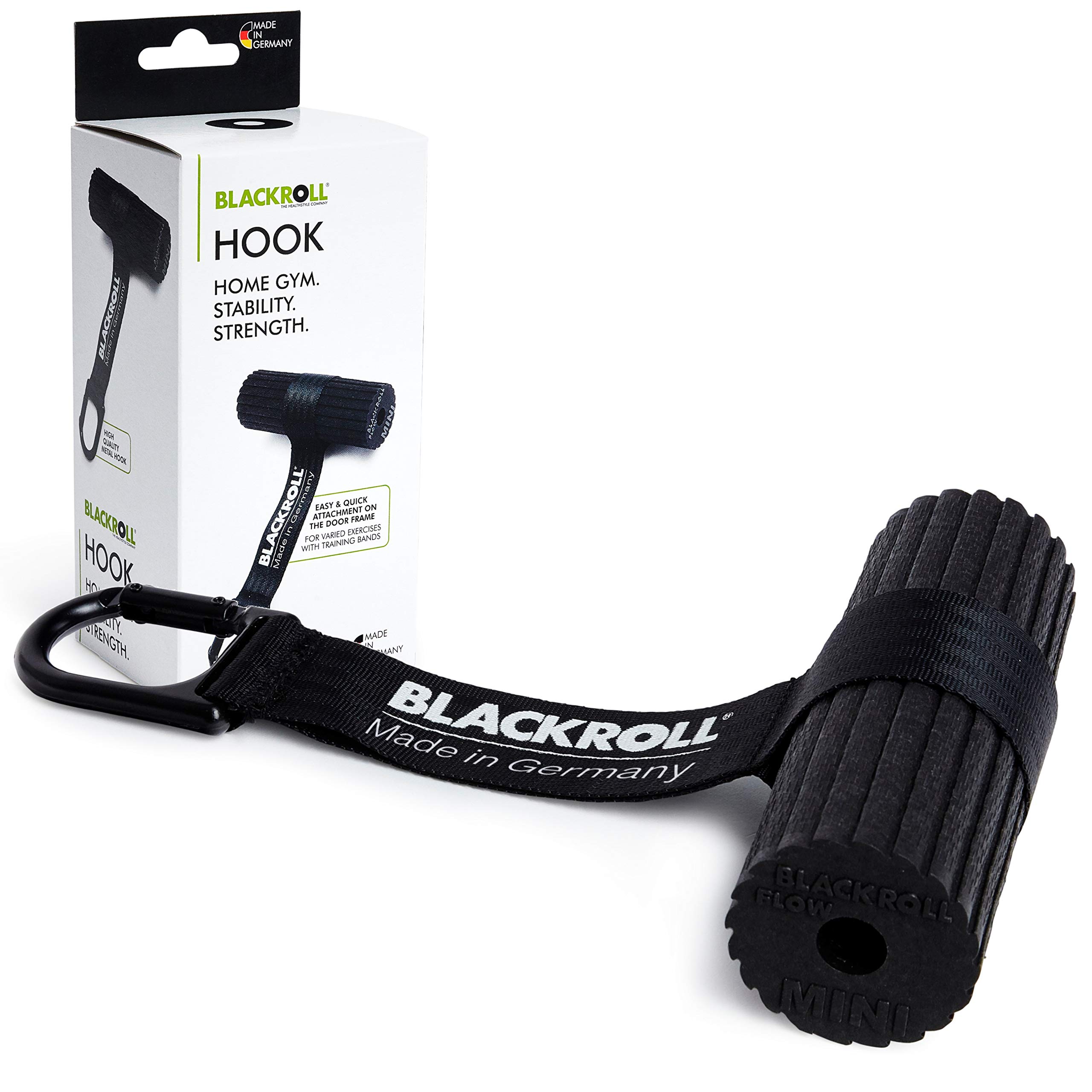 BLACKROLL® SUPER Band + Door Anchor Set – Widerstandsband Bundle für Ganzkörpertraining, Mobility & Krafttraining zuhause
