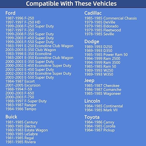 Miniatura 3 de Tapa de combustible diésel con bloqueo 10591D para Chevy Dodge Ford GMC Buick Cadillac Jeep Lincoln Mercury Oldsmobile Pontiac Volvo - Silverado