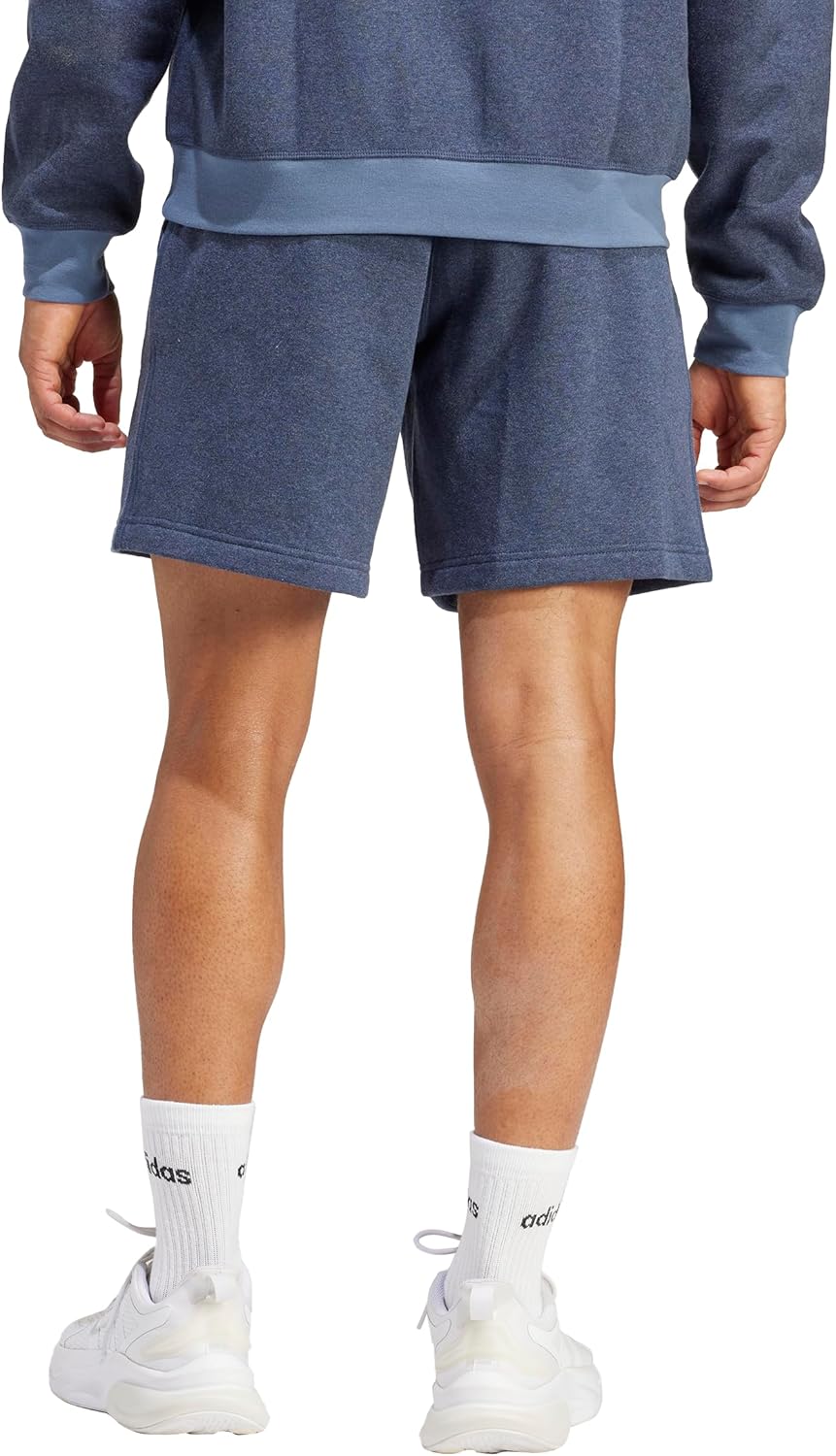 Adidas Mens Seasonal Essentials Mélange Shorts - Image 4