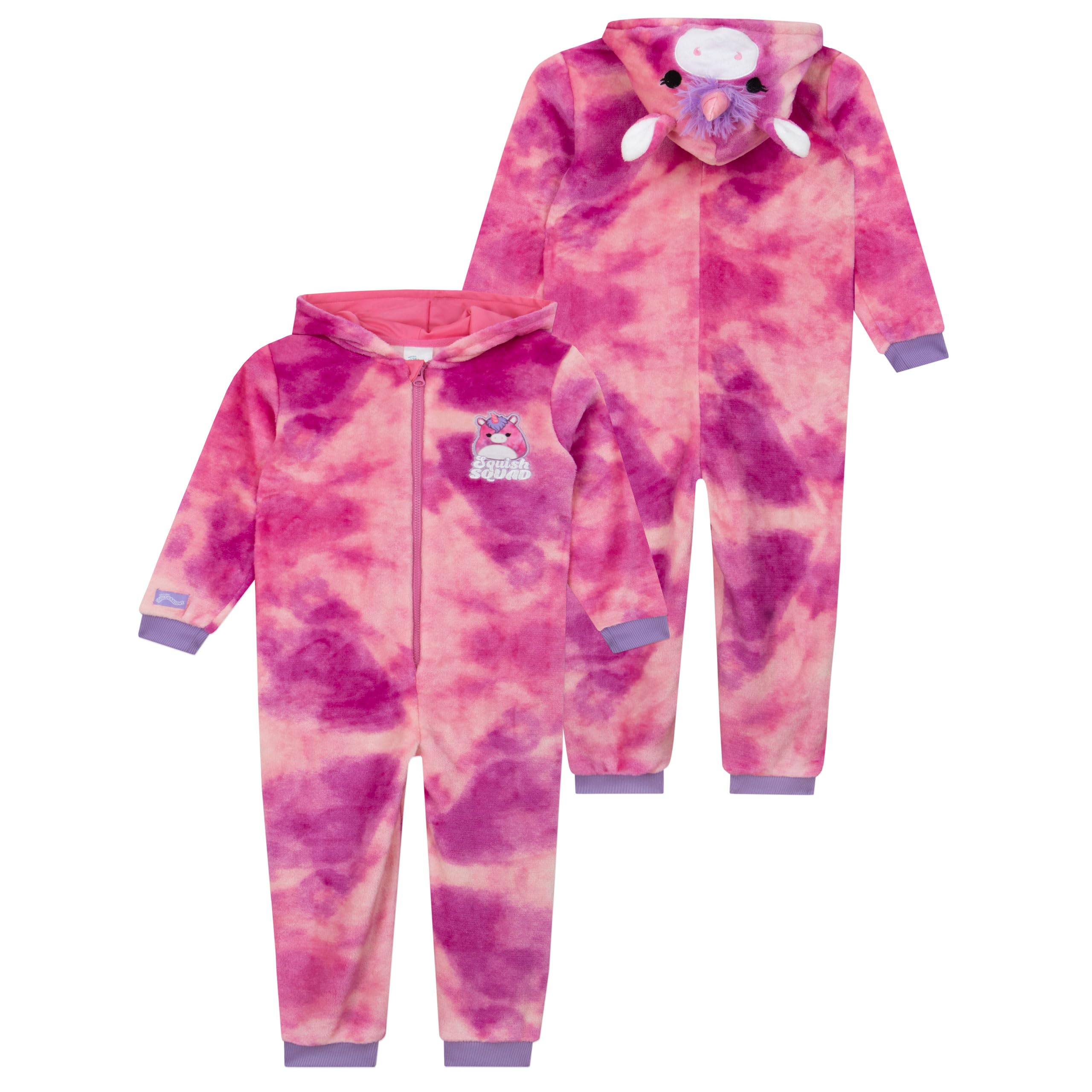 Squishmallows Pyjama Licorne Fille | Surpyjama Fille | Sombinaison Licorne Enfant | Licornes Surpyjama Polaire Enfant