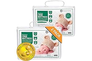 Ultra-Soft, Premium, Waterproof, Breathable, Absorbent Bamboo Rayon Newton Mattress Protector Pad for Extra Protection