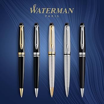 Amazon | Waterman Expert Gift Box includes Medium Nib Chrome Trim