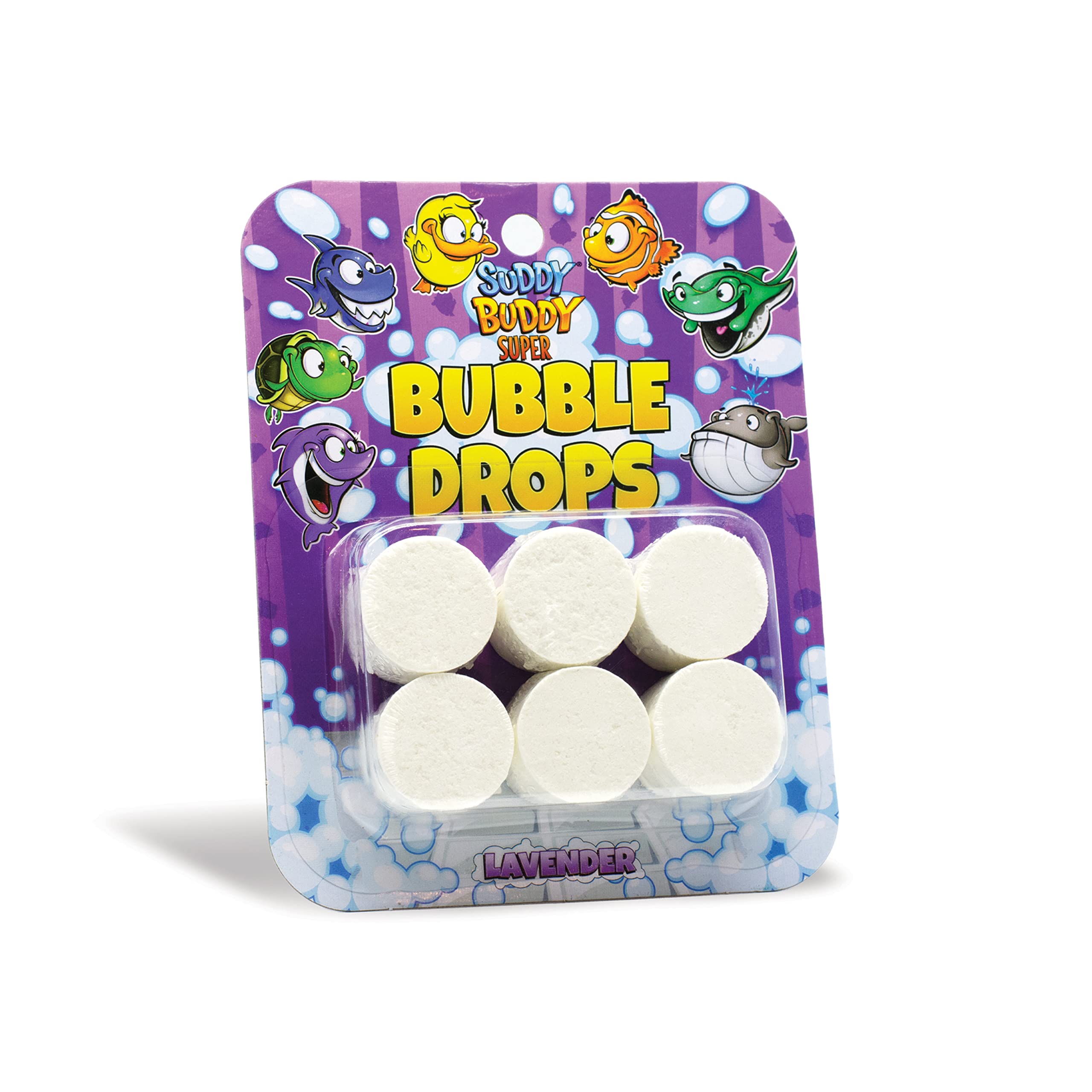 ZompersSuddy Buddy Refills | Bubble Bath Bombs for Toddlers | A Fun & Bubbly Bath That Kids Enjoy (6 Count)