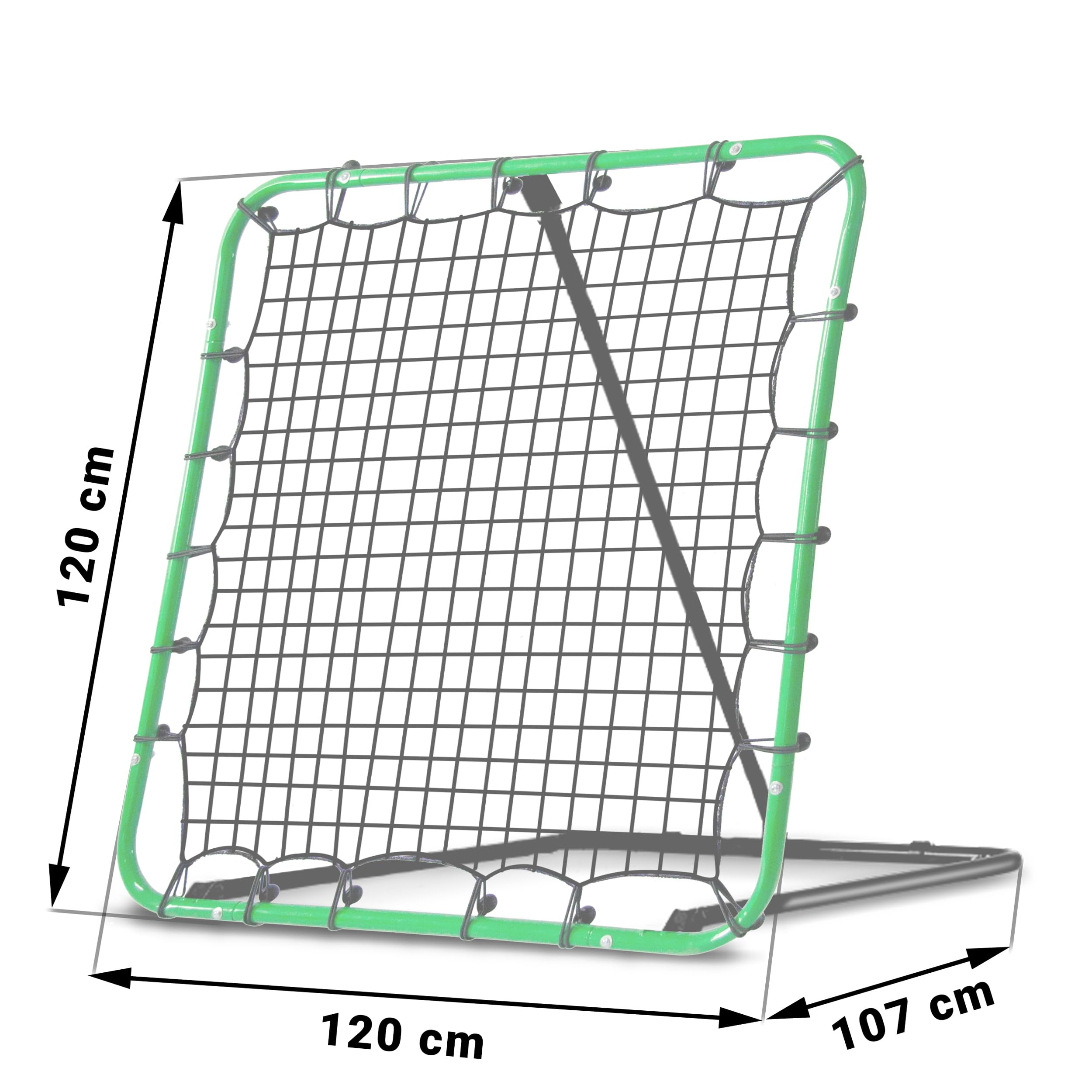 Neo-Sport Rebounder für Fußball Zubehör Fußballtor Training