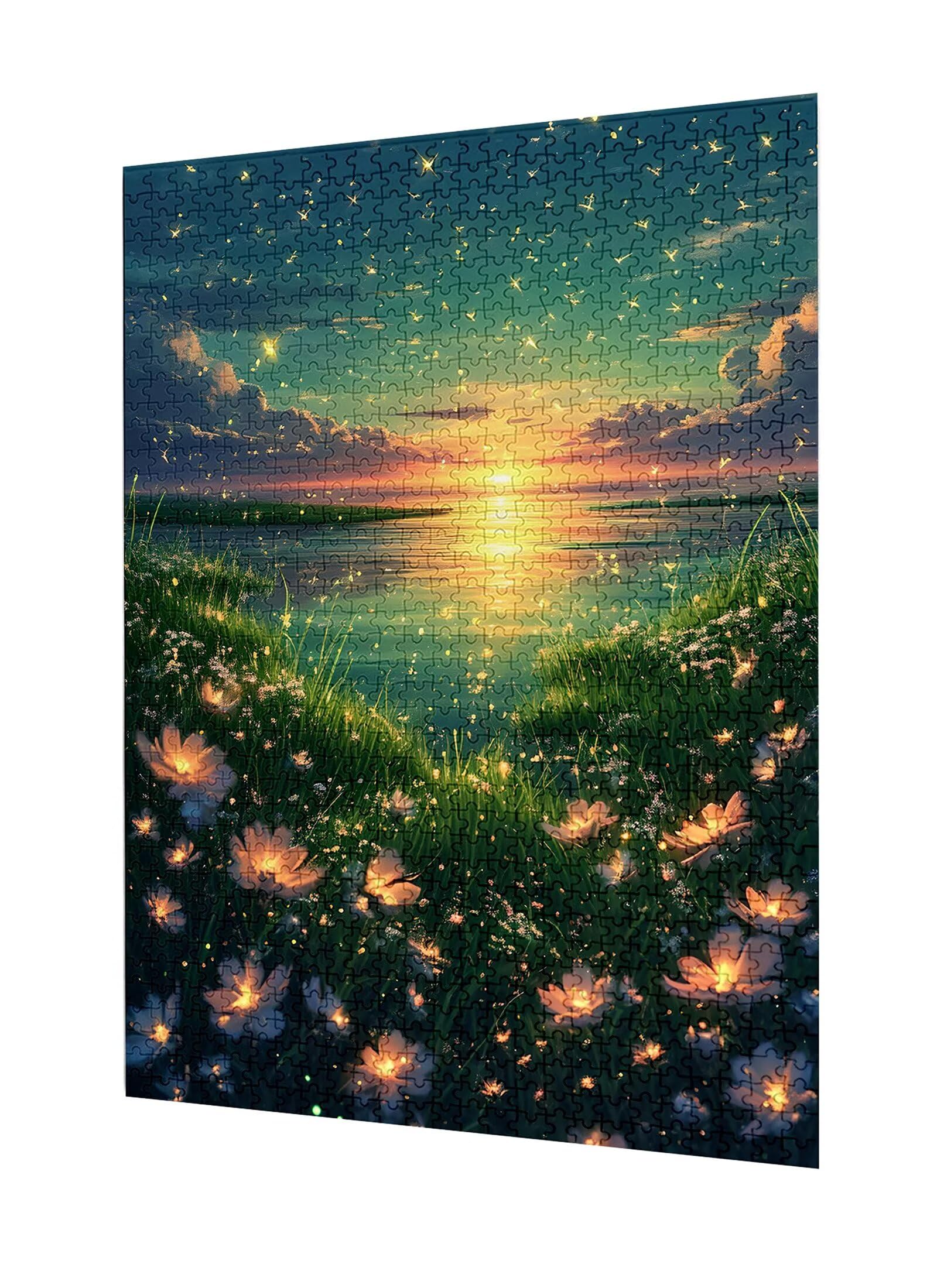 Traum Puzzle 3000 Teile See Puzzle Erwachsene, Holzpuzzle Erwachsene, DIY Groß Puzzelmatten, Premium Quality Klassische Wooden Jigsaw, Holzpuzzle ab 14 Jahren für Jungen, Geschenke Mädche S-815