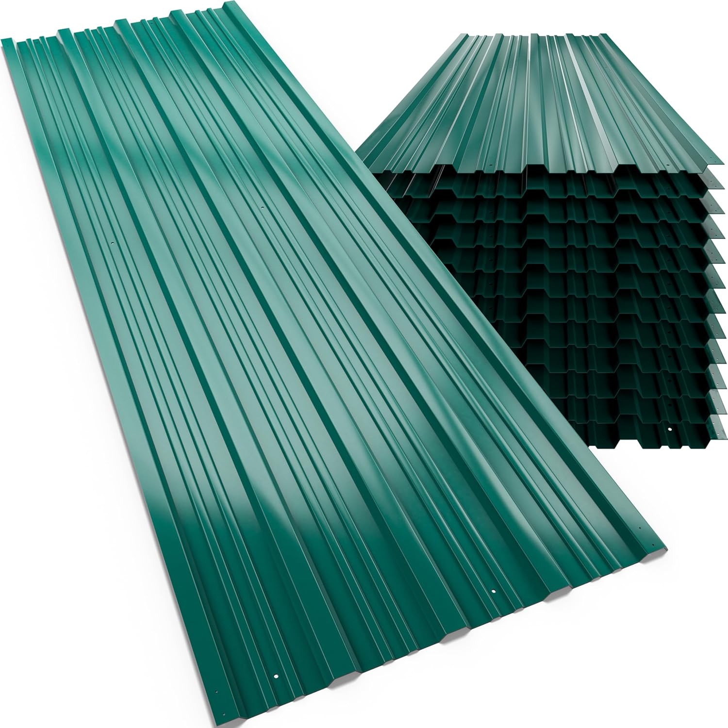 Pack of 12 Galvanised Coated Metal Roofing Sheets Taiwan Ubuy