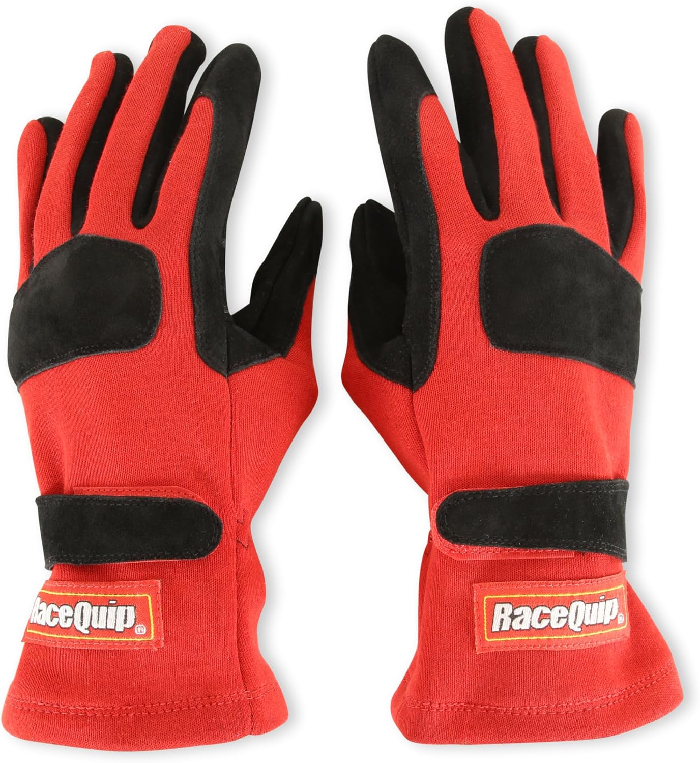 RaceQuip® 355015RQP 355 Series Driving Gloves - SFI 3.3/5 - Black/Red - Large
