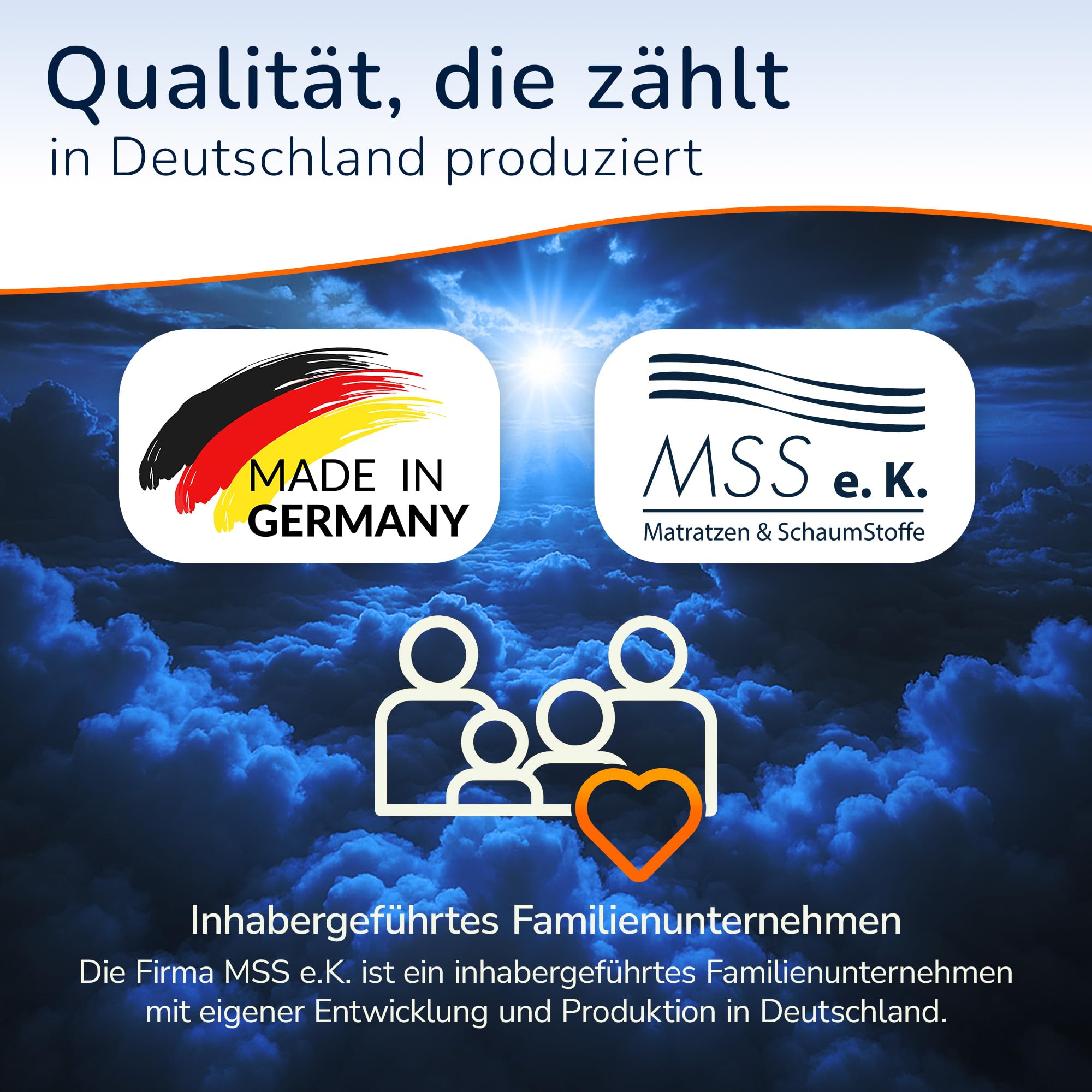 MSS e.K. Schaumstoffplatte Polster Auflage Topper - 200 x 50 x 5 cm - RG27/45