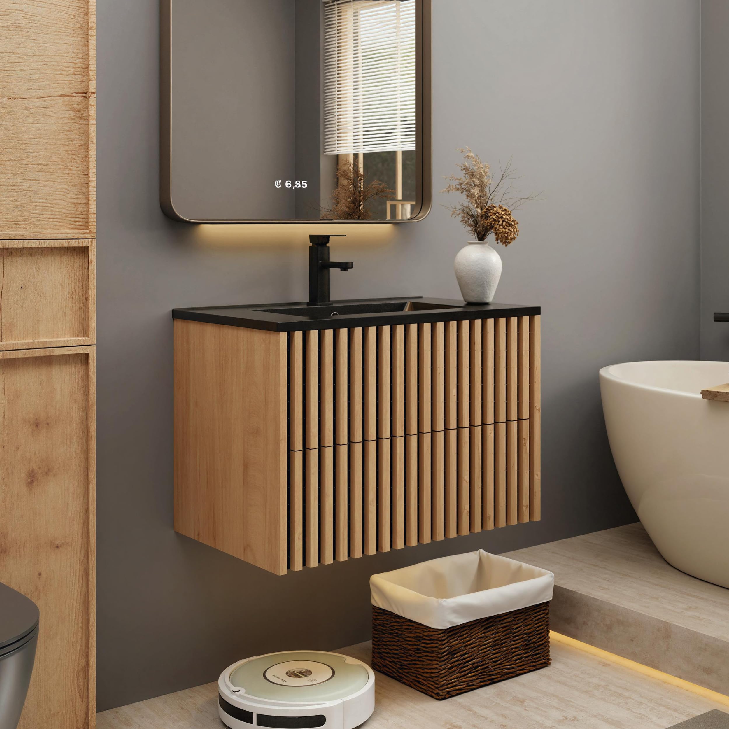 eclife 30' Floating Wall-Mount Vanity