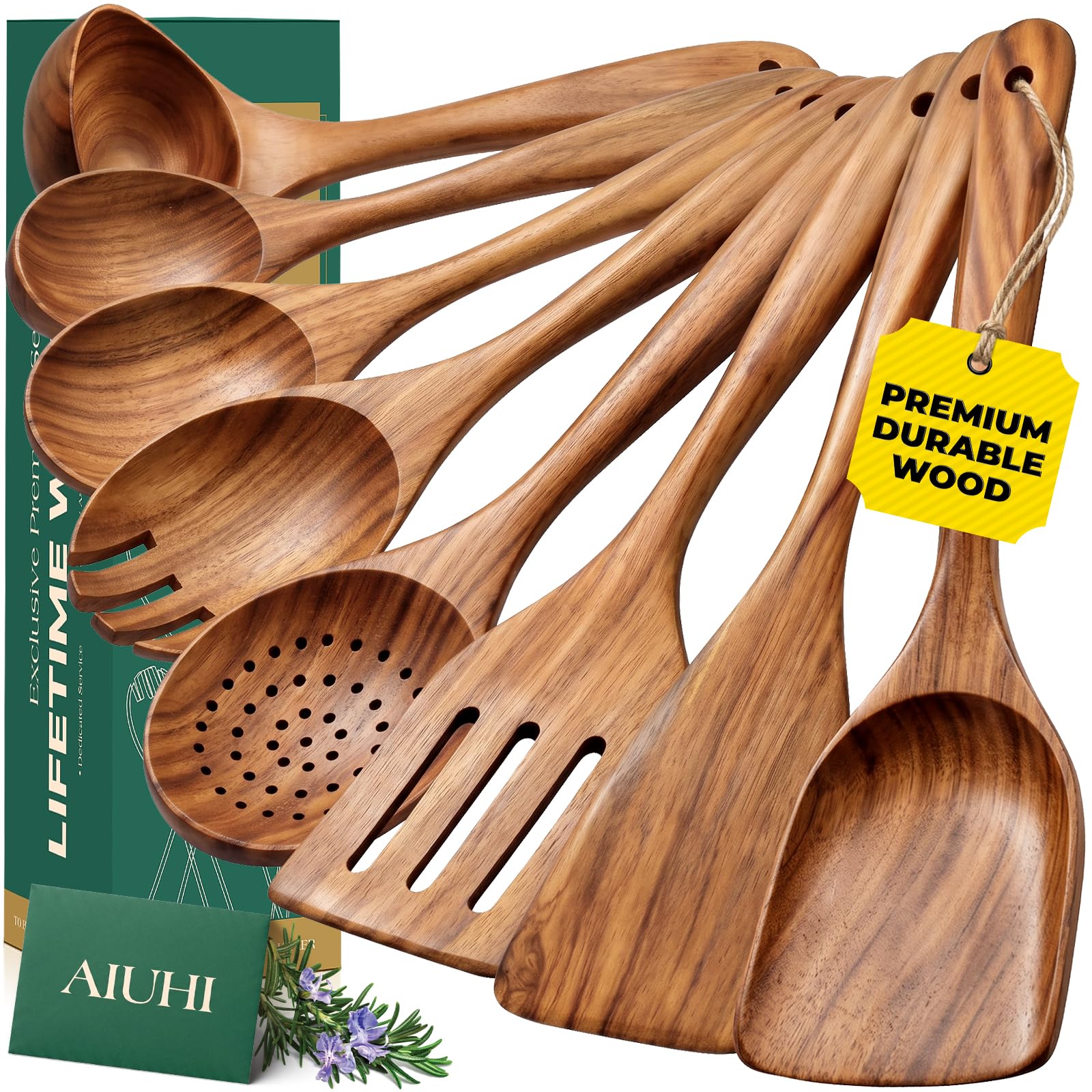 AIUHI 8-Pc Teak Set