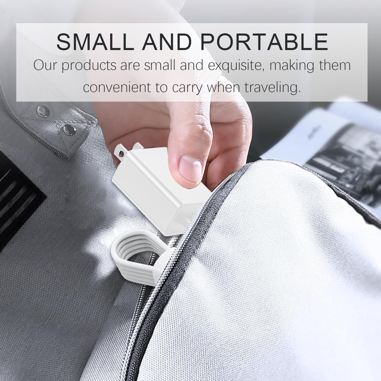 USB Wall Charger Adapter for Waterpik WP-580 WP-582 ION, Oralfree, Nicwell, Bitvae, COSLUS, Philips Cordless Water Flosser 5V Wall USB Power Charger Block Adapter