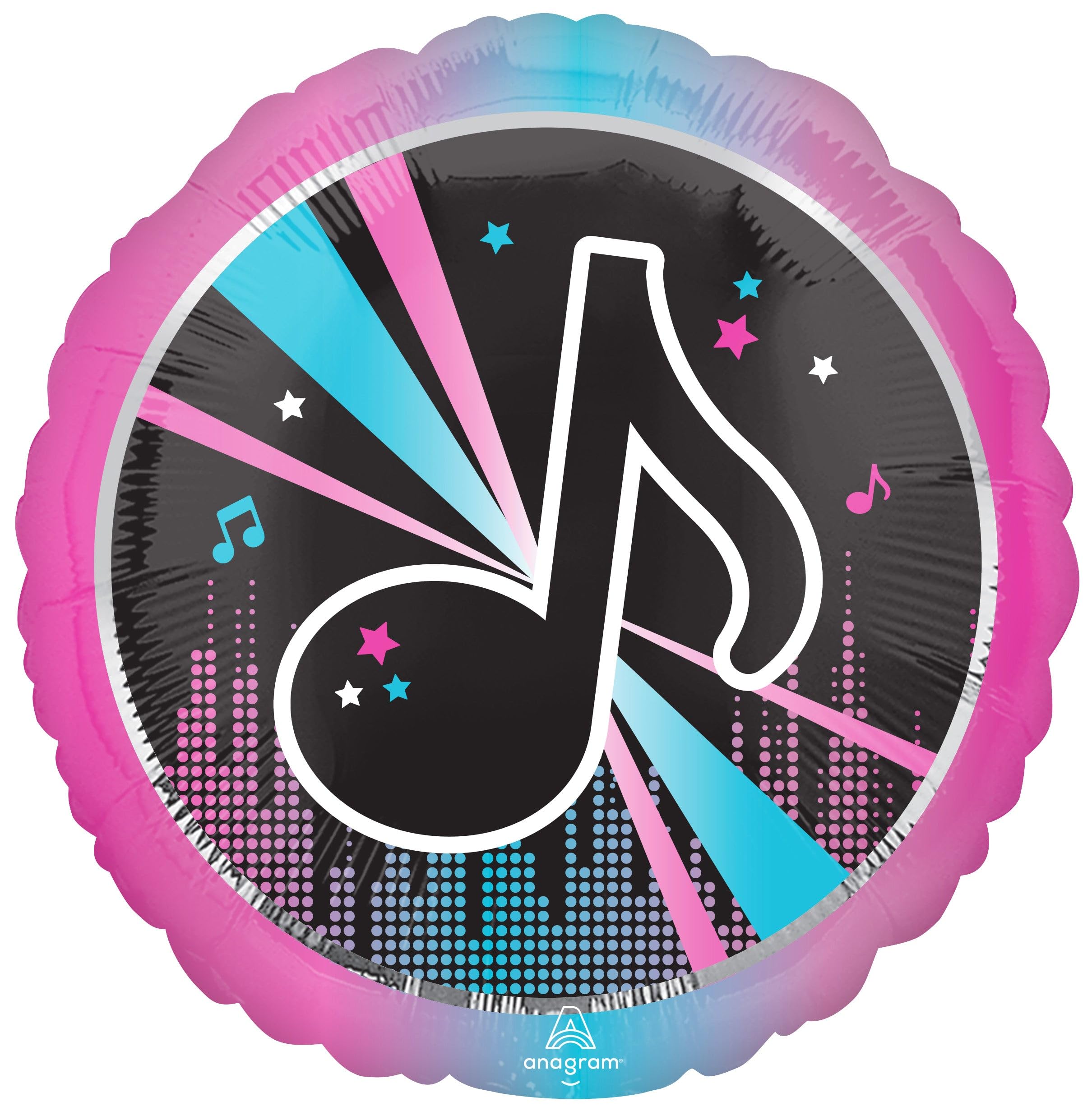 Amscan 4337601 - Internet Famous Jumbo Round Foil Balloon, 28", Pastel, Large