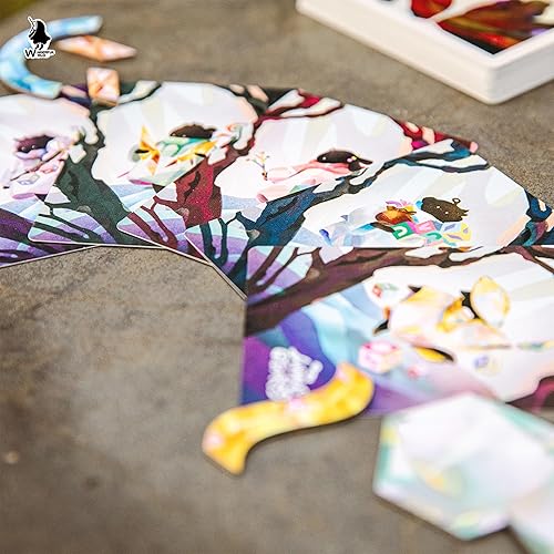 Miniatura 4 de Juego de mesa de estrategia familiar y ligera para 2-5 jugadores, reviviendo animales de cristal, gestión de dados por Wonderful World Board Games